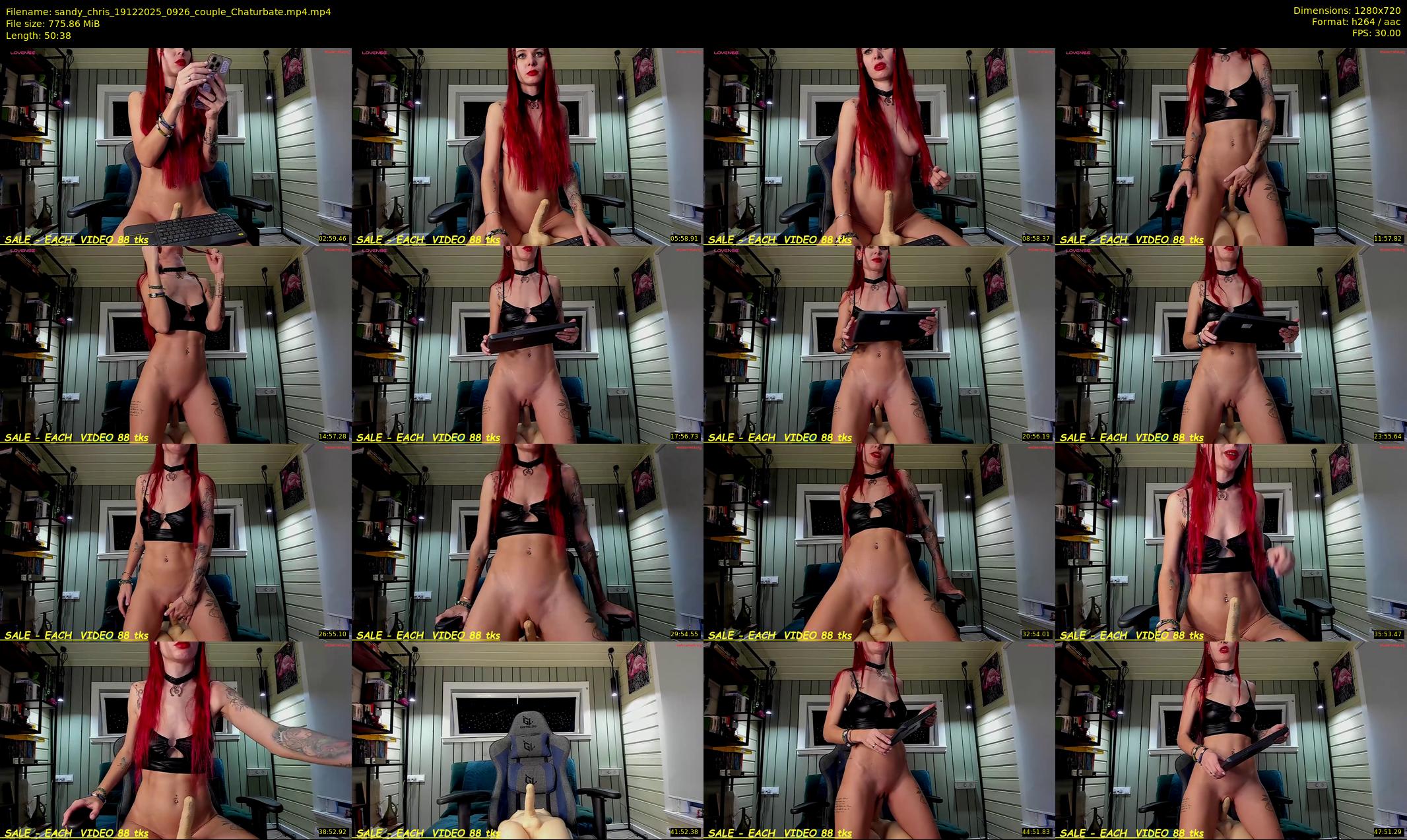 sandy_chris — 51 minute Chaturbate couple cam show recording, 720p, Dec 19, 2025