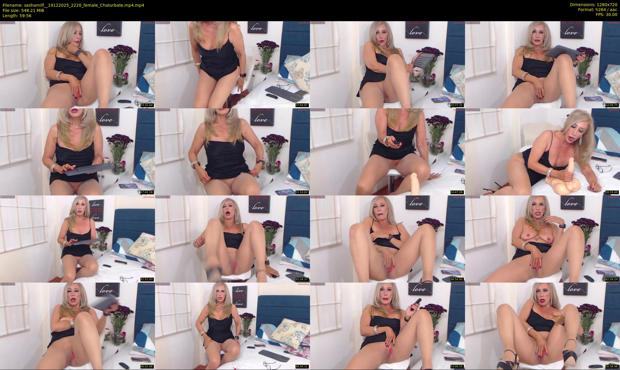 sashamilf_ — 60 minute Chaturbate female cam show recording, 720p, Dec 19, 2025