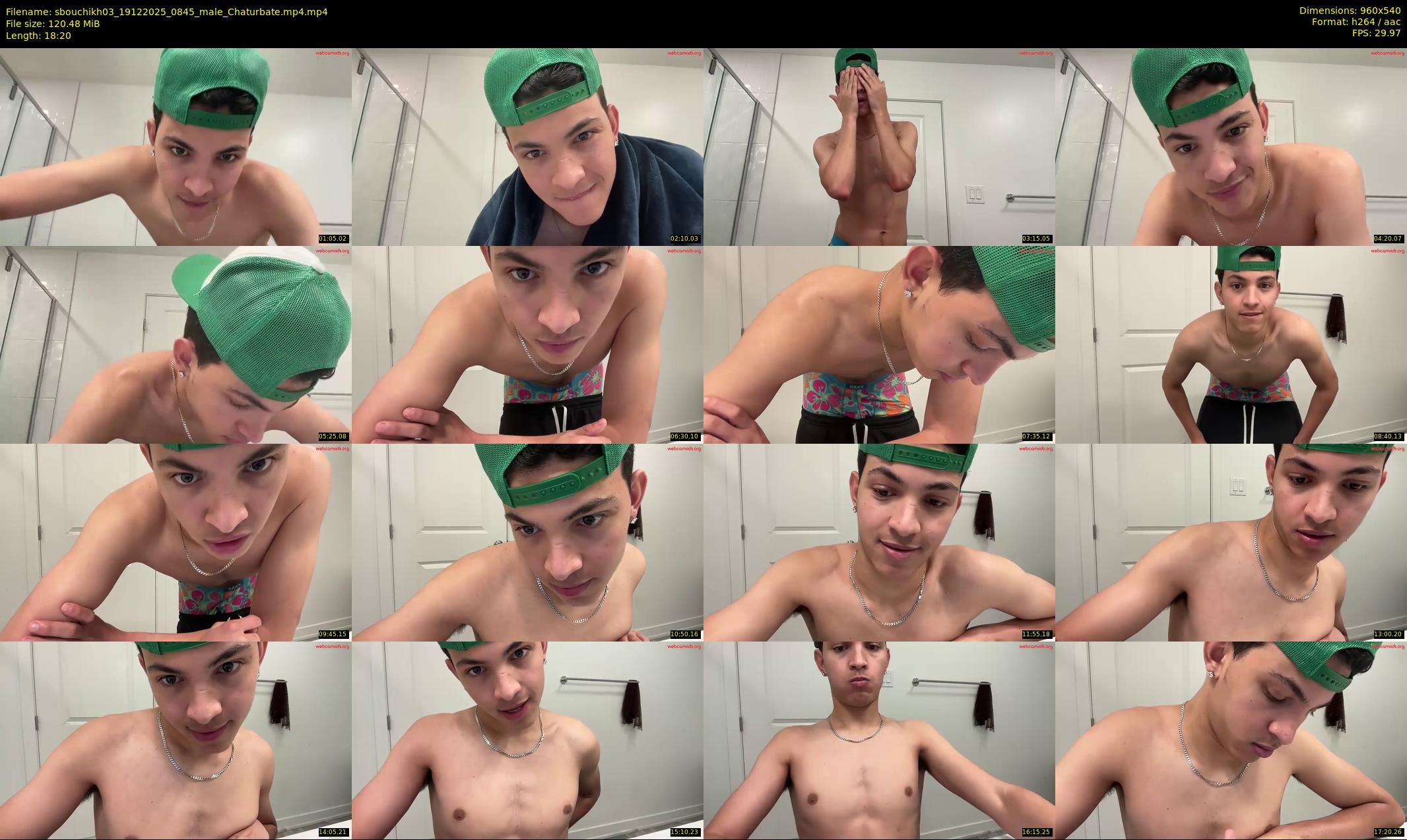 sbouchikh03 — 19 minute Chaturbate male cam show recording, 480p, Dec 19, 2025