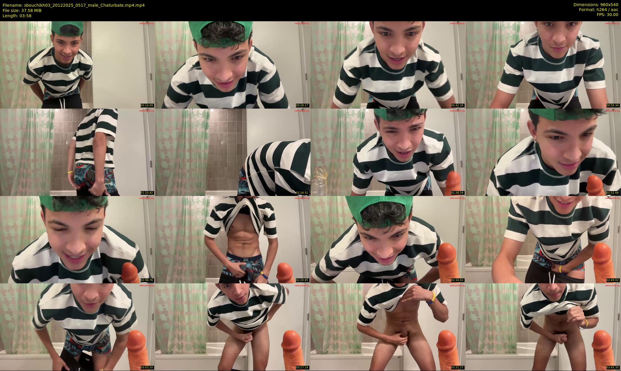 sbouchikh03 — 4 minute Chaturbate male cam show recording, 480p, Dec 20, 2025