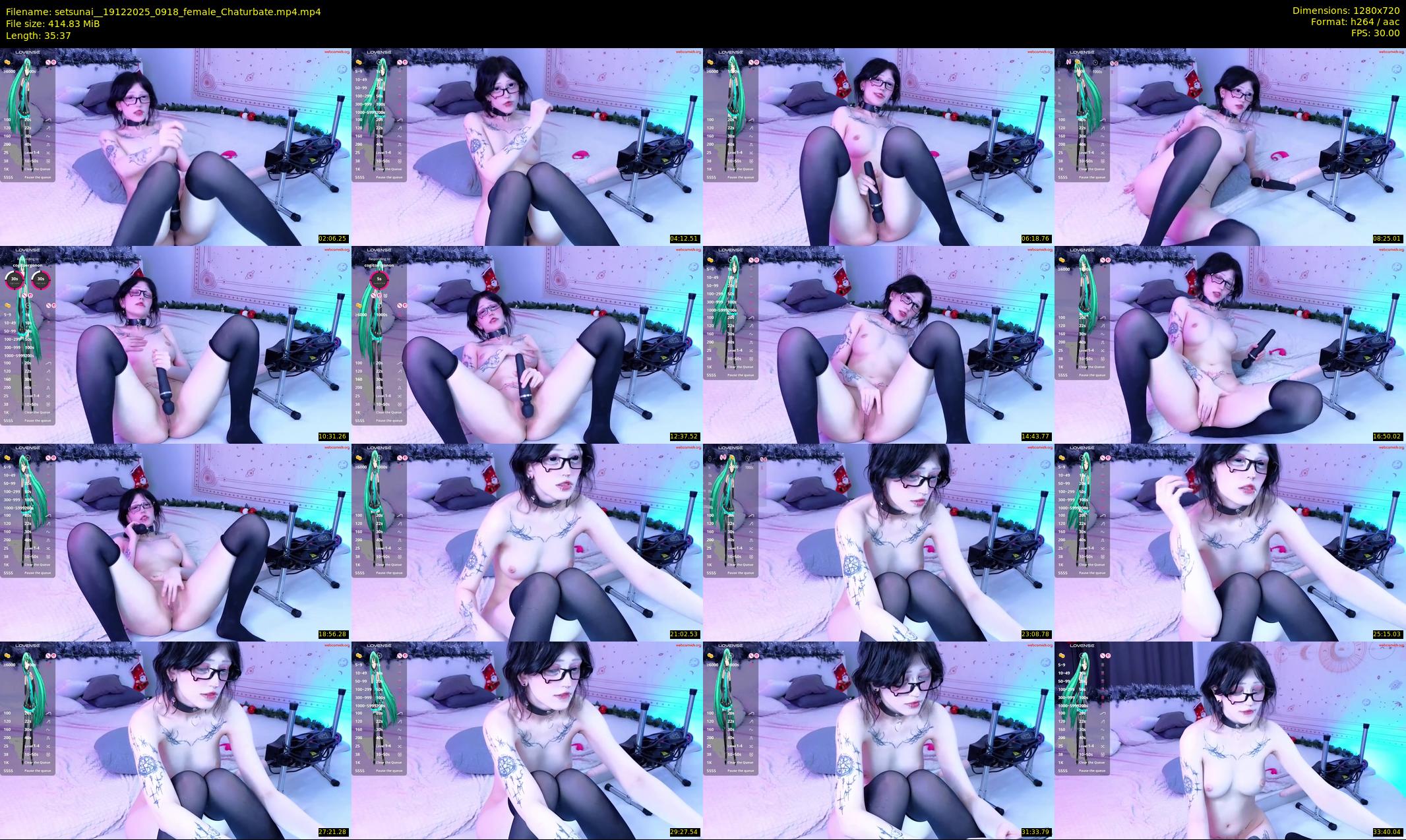 setsunai_ — 36 minute Chaturbate female cam show recording, 720p, Dec 19, 2025