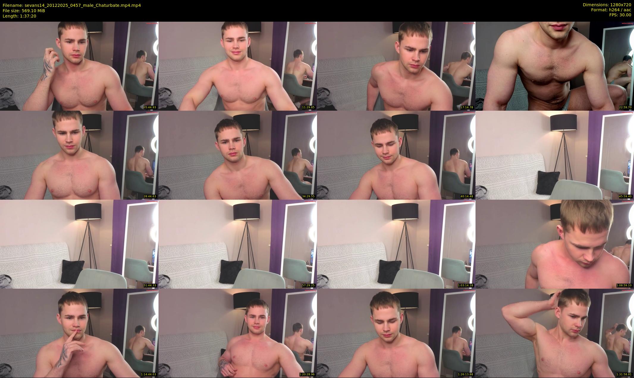 sevans14 — 98 minute Chaturbate male cam show recording, 720p, Dec 20, 2025