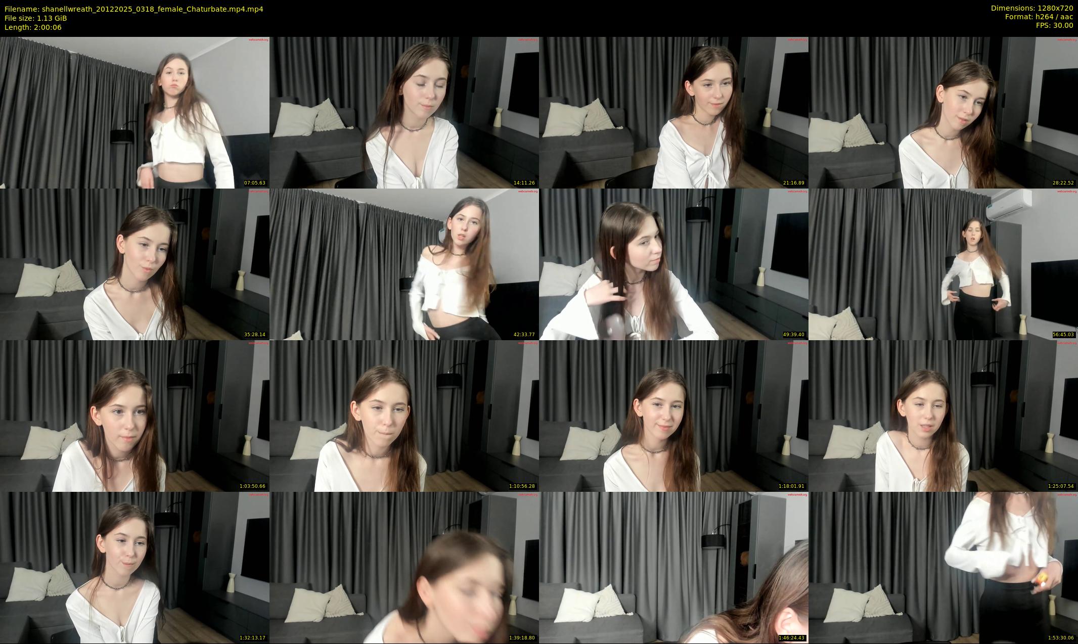 shanellwreath — 121 minute Chaturbate female cam show recording, 720p, Dec 20, 2025