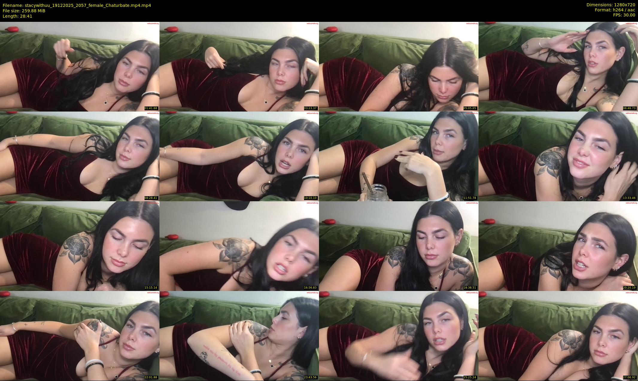 stacywithuu — 29 minute Chaturbate female cam show recording, 720p, Dec 19, 2025