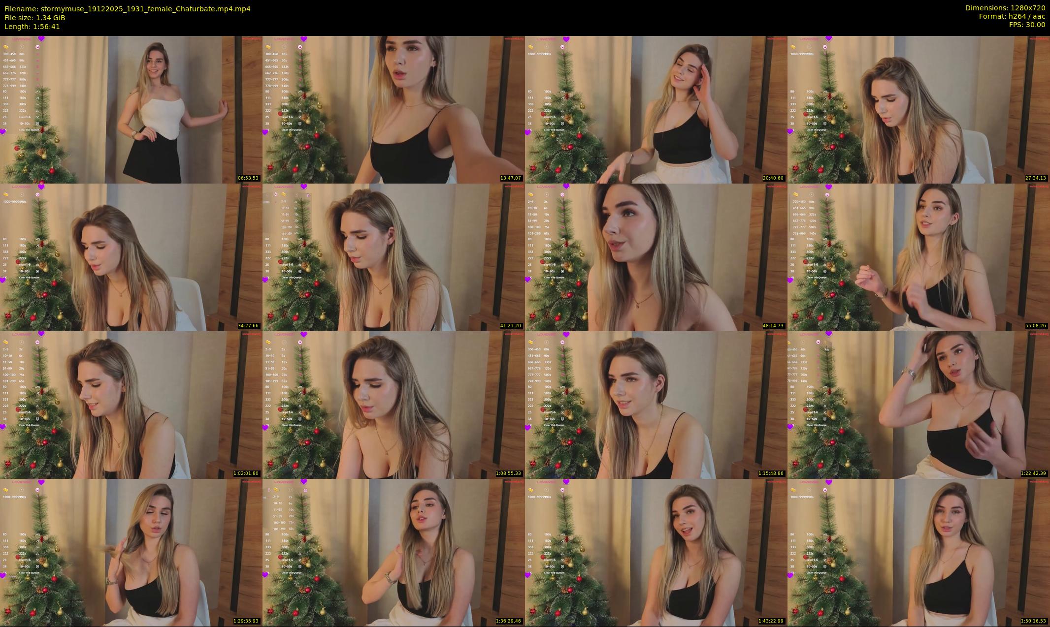 stormymuse — 117 minute Chaturbate female cam show recording, 720p, Dec 19, 2025