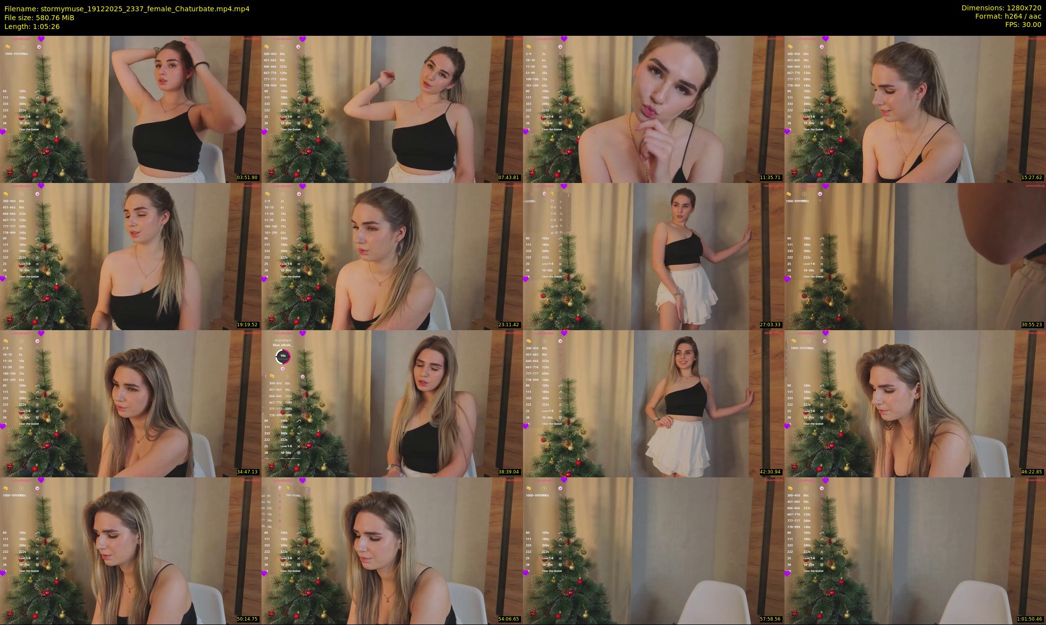 stormymuse — 66 minute Chaturbate female cam show recording, 720p, Dec 19, 2025