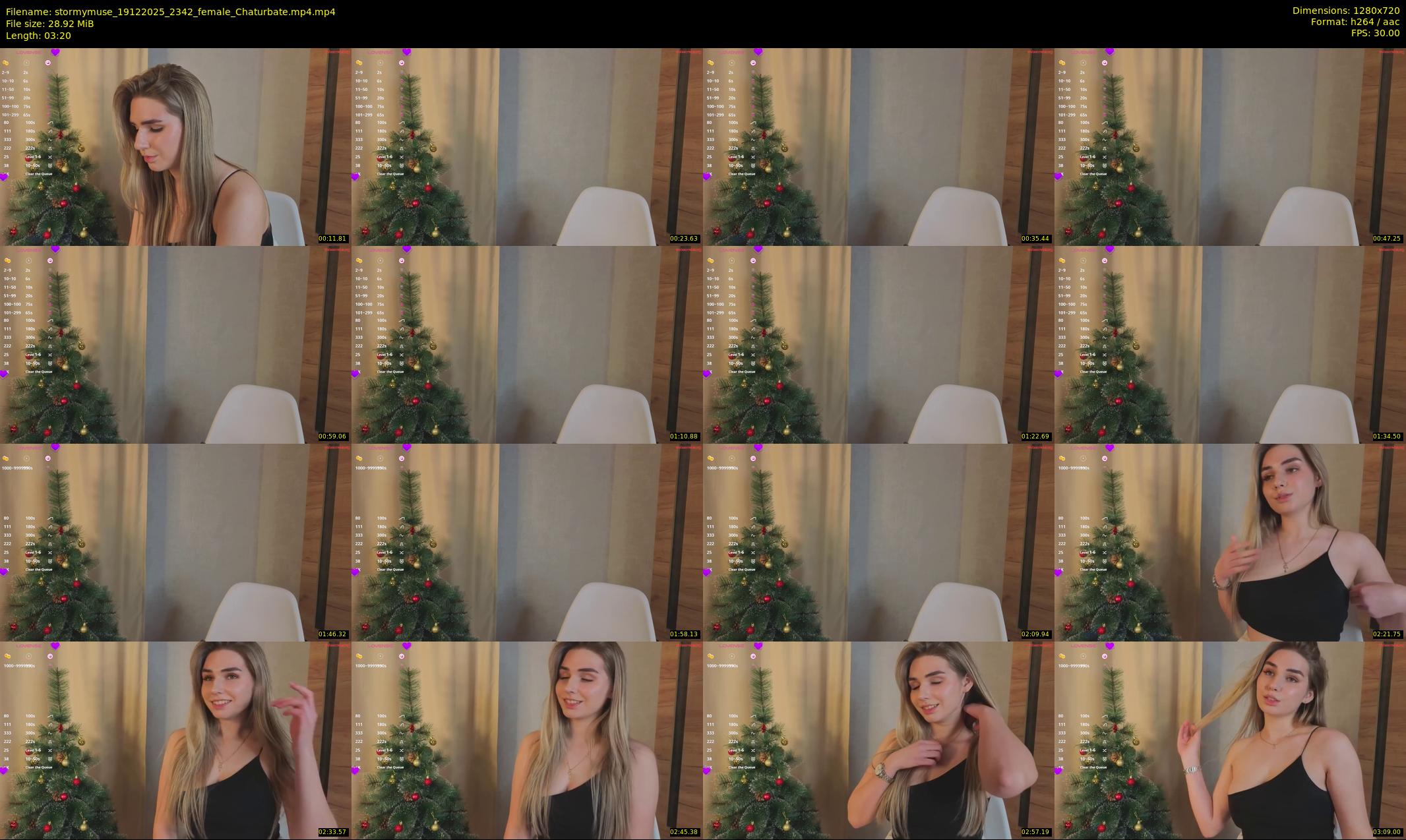 stormymuse — 4 minute Chaturbate female cam show recording, 720p, Dec 19, 2025