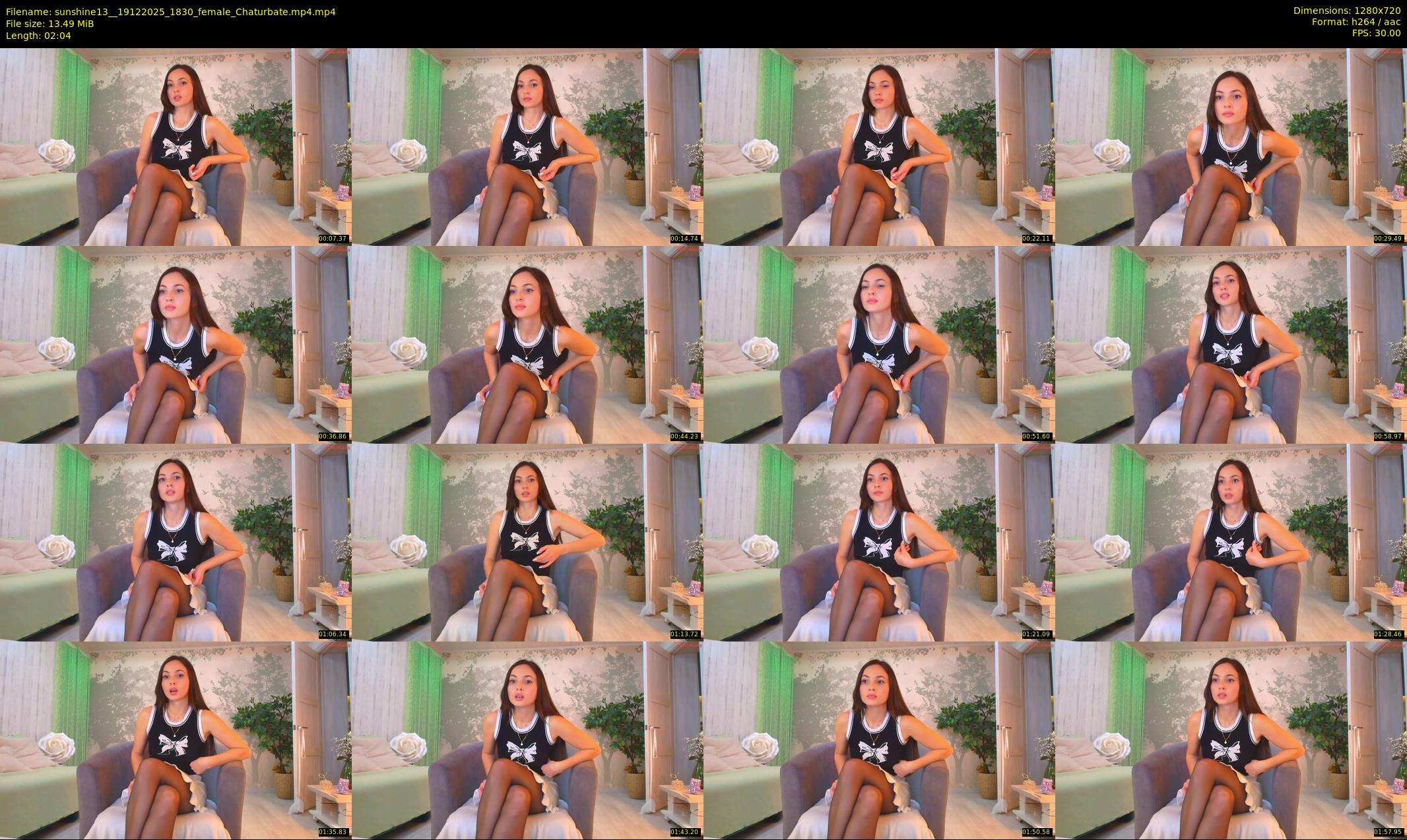 sunshine13_ — 3 minute Chaturbate female cam show recording, 720p, Dec 19, 2025