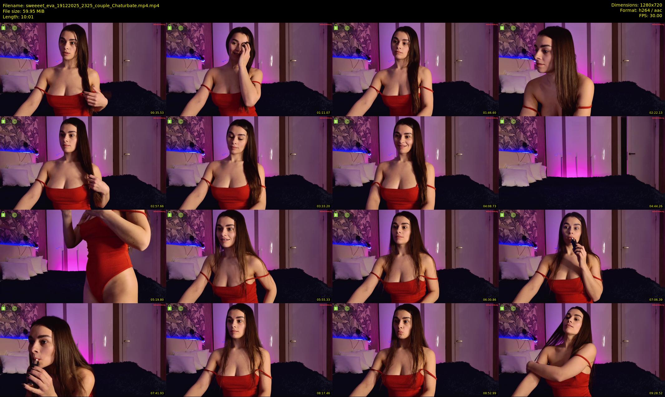 sweeeet_eva — 11 minute Chaturbate couple cam show recording, 720p, Dec 19, 2025