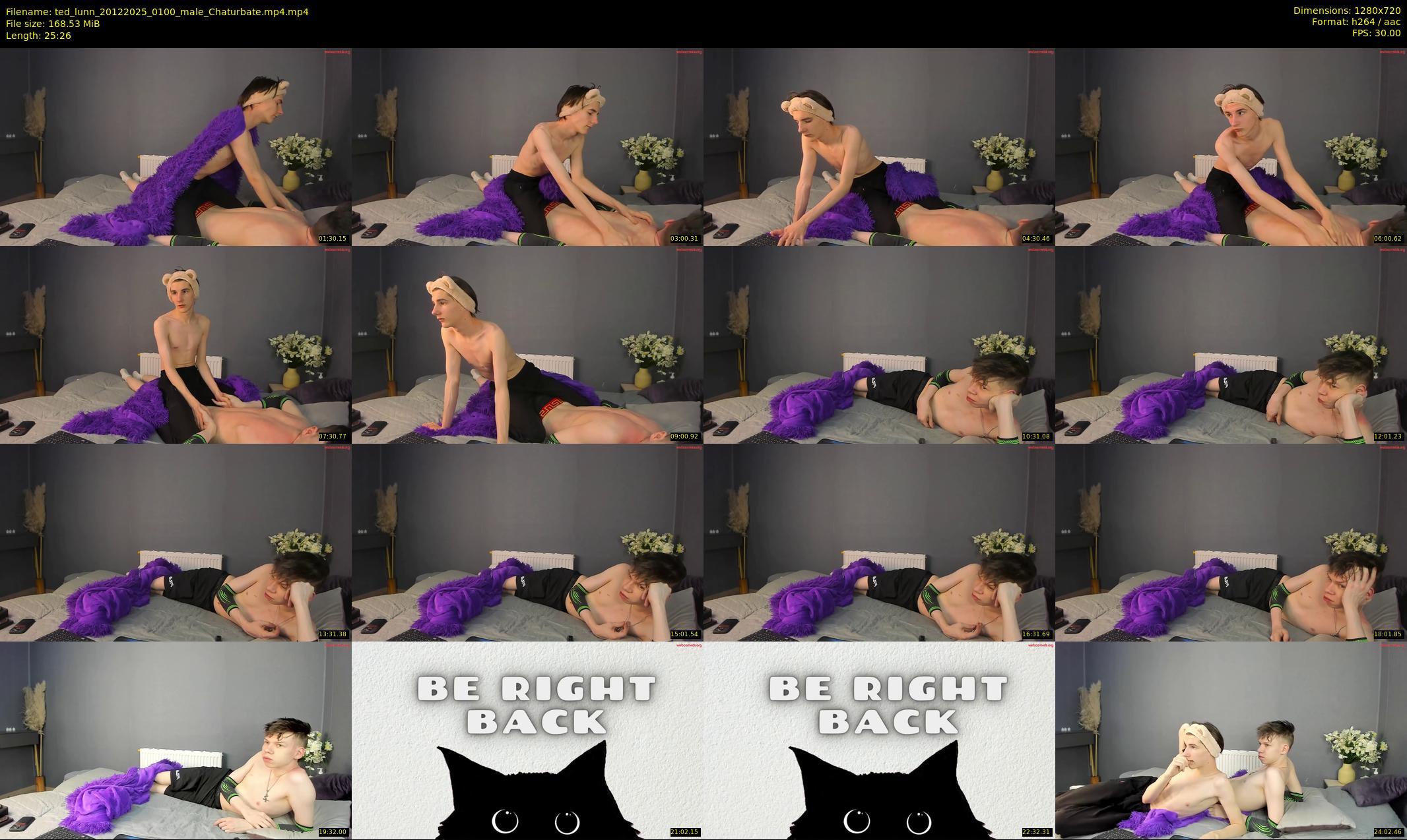 ted_lunn — 26 minute Chaturbate male cam show recording, 720p, Dec 20, 2025