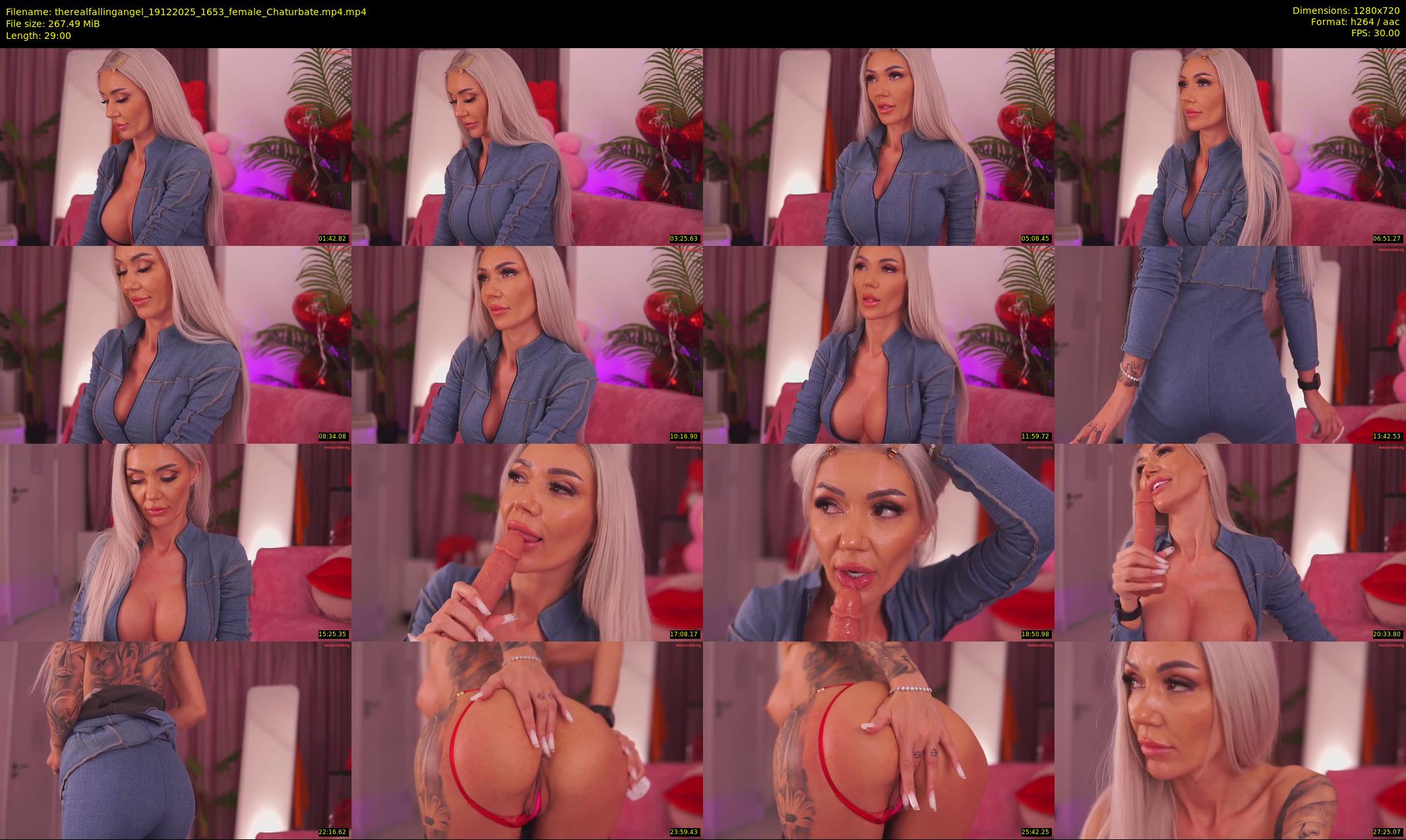 therealfallingangel — 29 minute Chaturbate female cam show recording, 720p, Dec 19, 2025