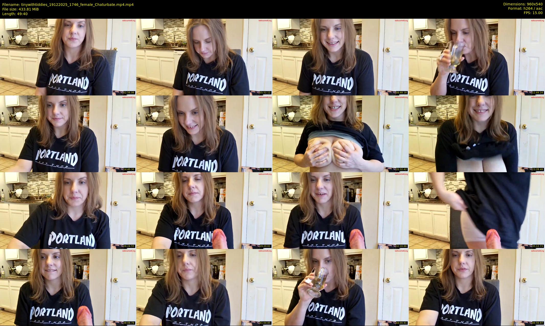 tinywithtiddies — 50 minute Chaturbate female cam show recording, 480p, Dec 19, 2025