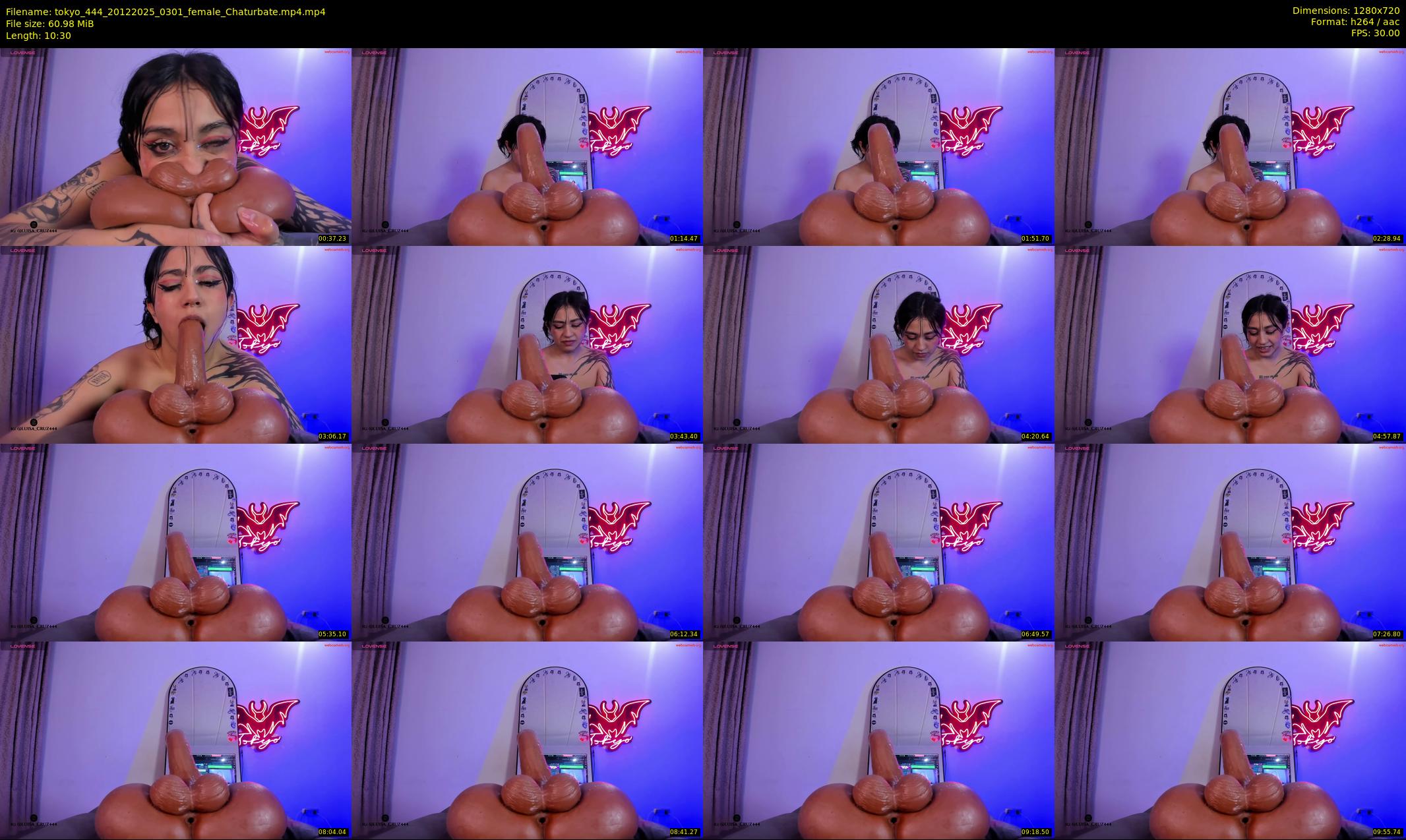 tokyo_444 — 11 minute Chaturbate female cam show recording, 720p, Dec 20, 2025
