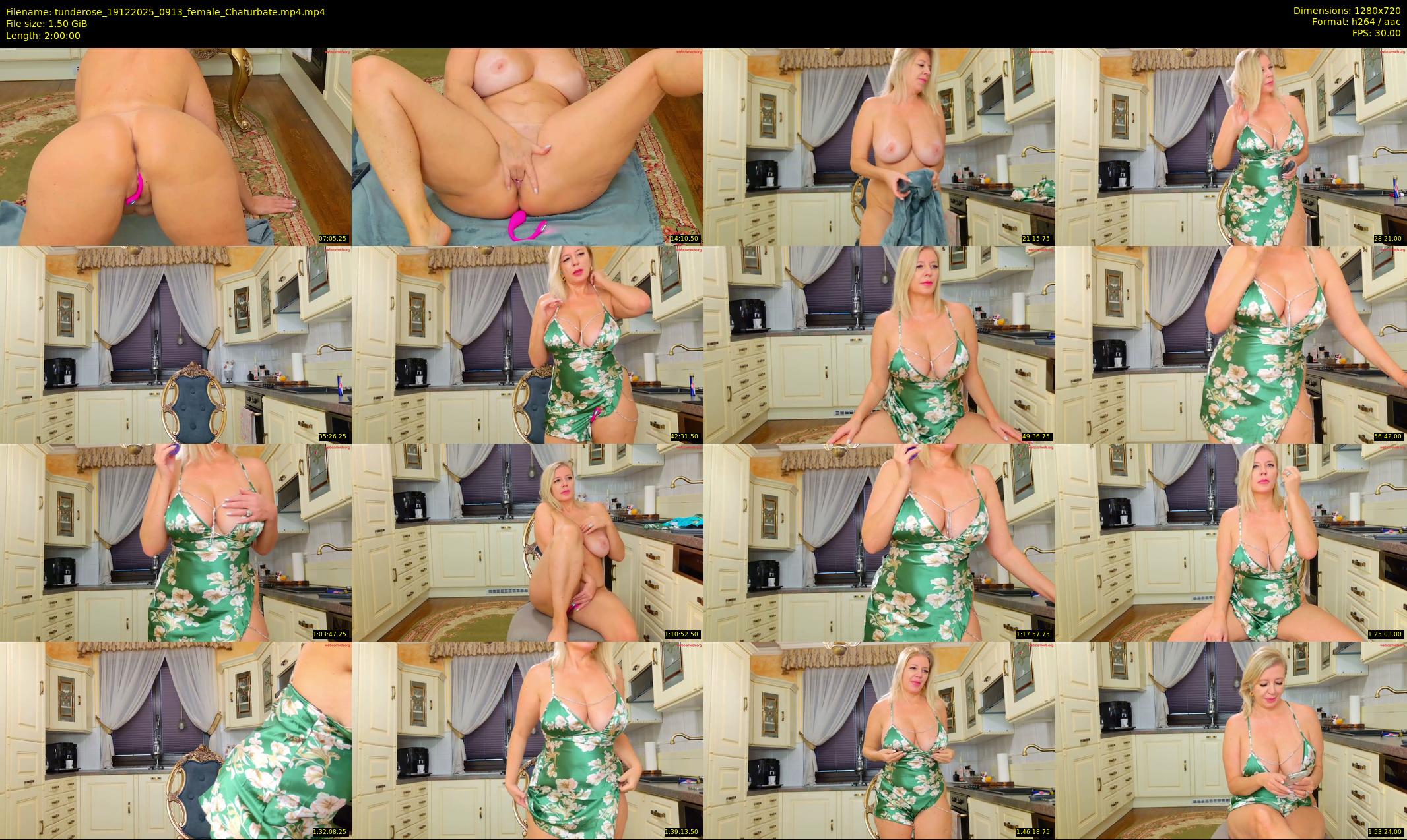 tunderose — 120 minute Chaturbate female cam show recording, 720p, Dec 19, 2025