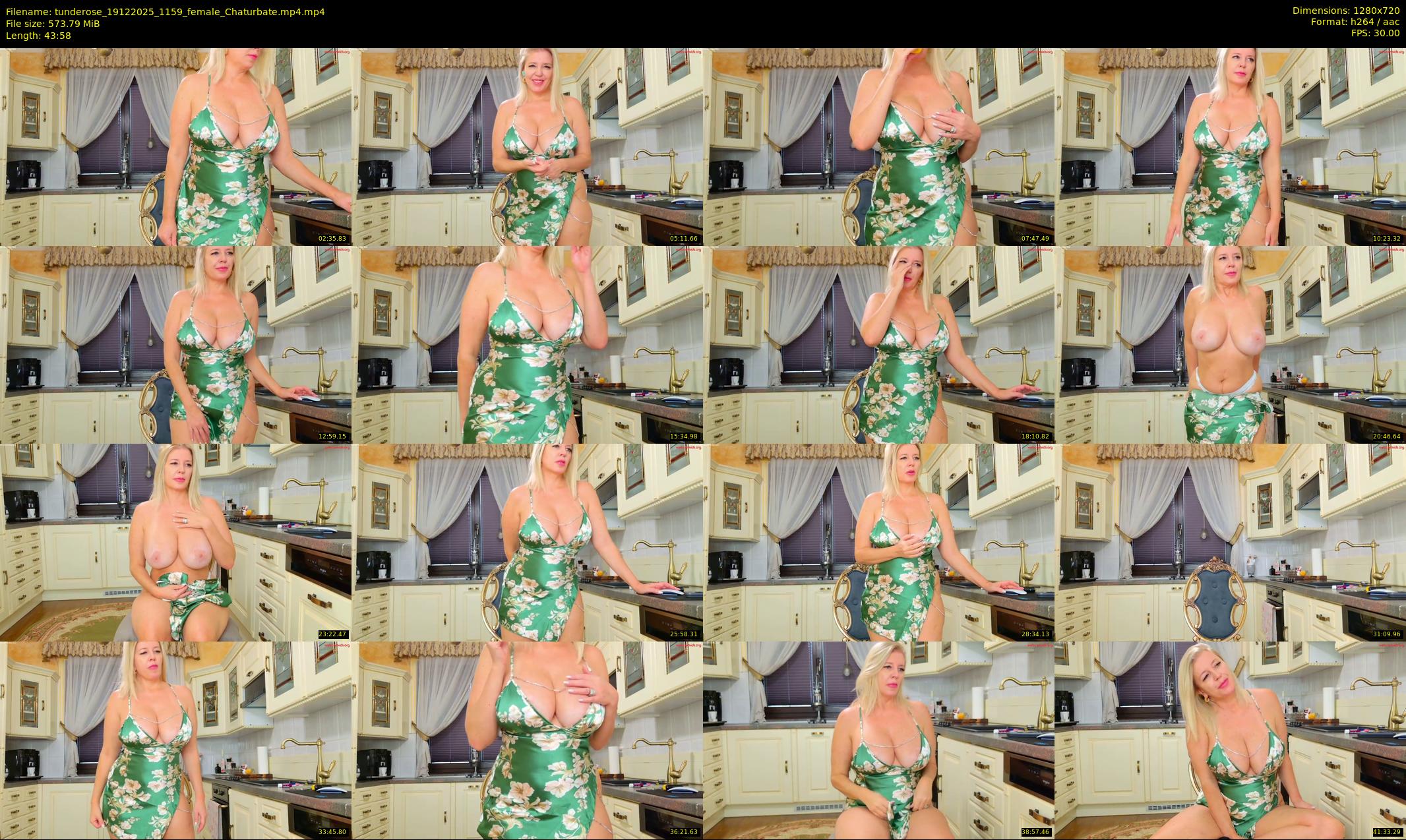 tunderose — 44 minute Chaturbate female cam show recording, 720p, Dec 19, 2025