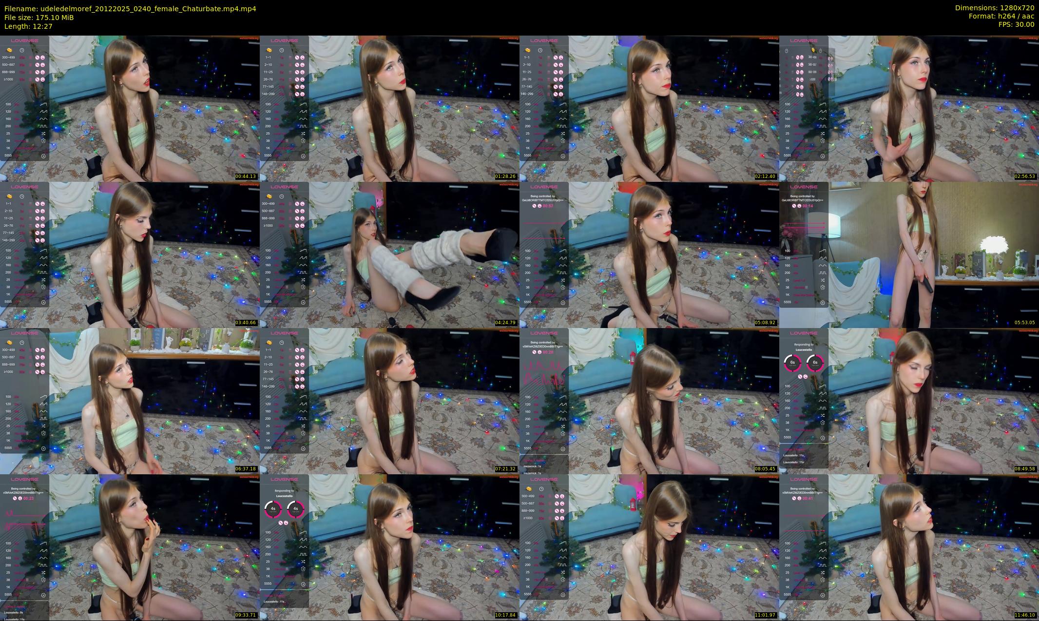 udeledelmoref — 13 minute Chaturbate female cam show recording, 720p, Dec 20, 2025