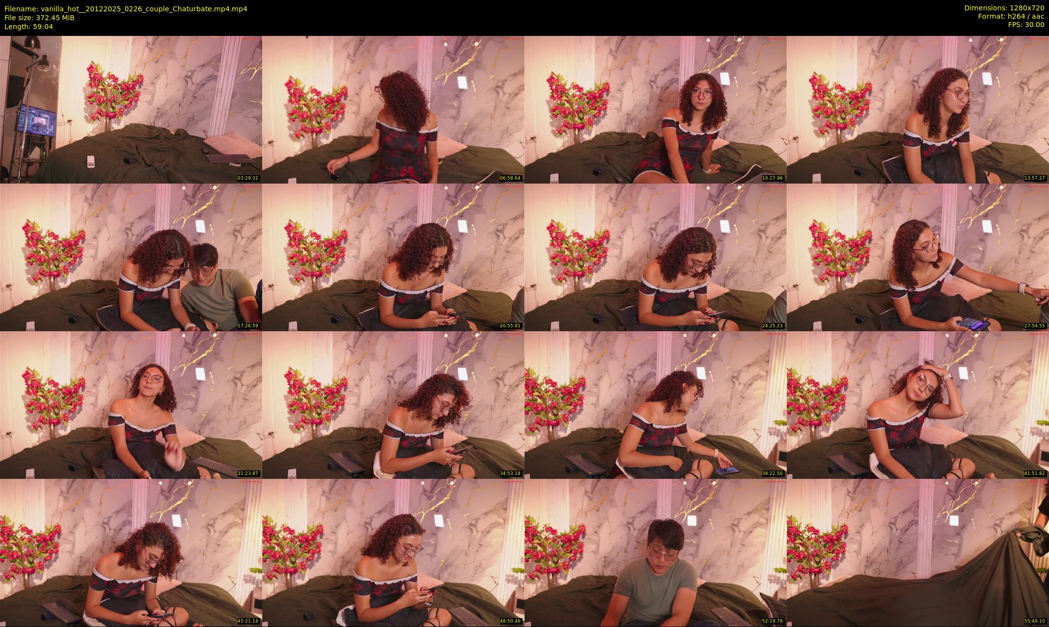 vanilla_hot_ — 60 minute Chaturbate couple cam show recording, 720p, Dec 20, 2025