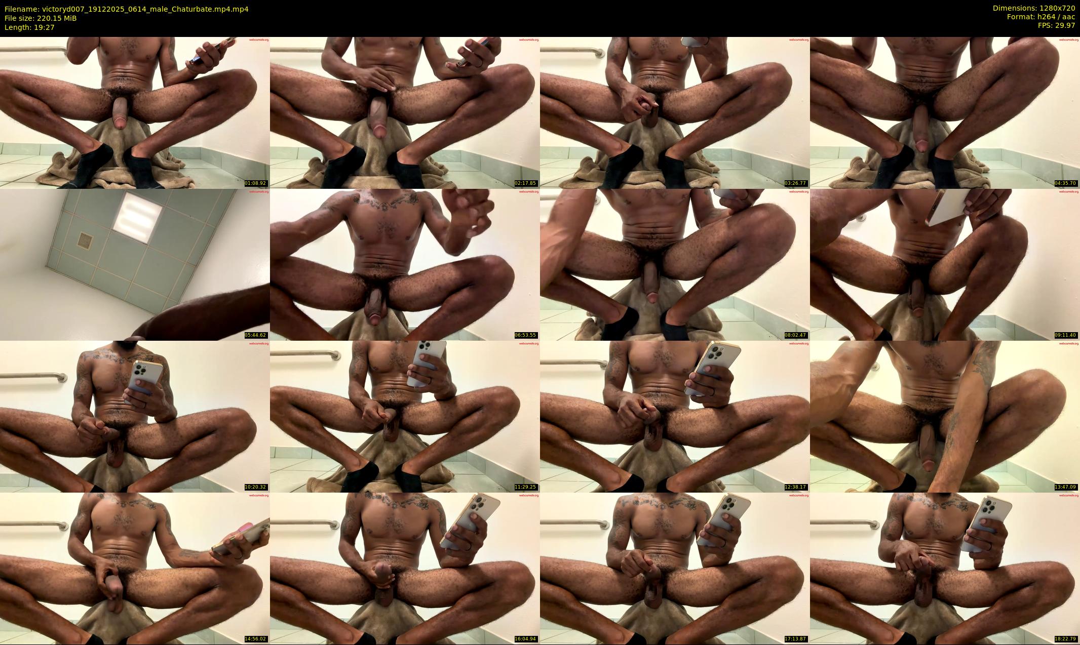 victoryd007 — 20 minute Chaturbate male cam show recording, 720p, Dec 19, 2025