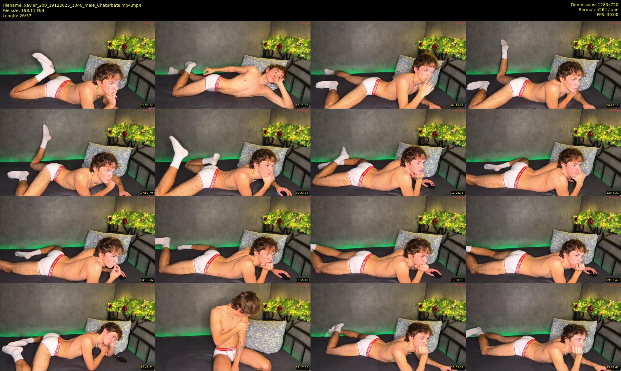 xavier_200 — 27 minute Chaturbate male cam show recording, 720p, Dec 19, 2025