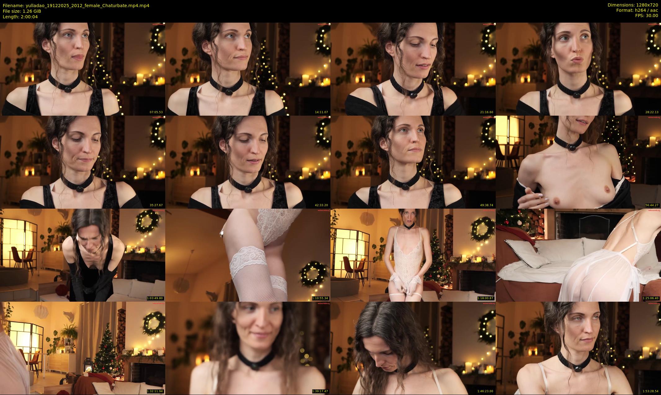yulladao — 121 minute Chaturbate female cam show recording, 720p, Dec 19, 2025