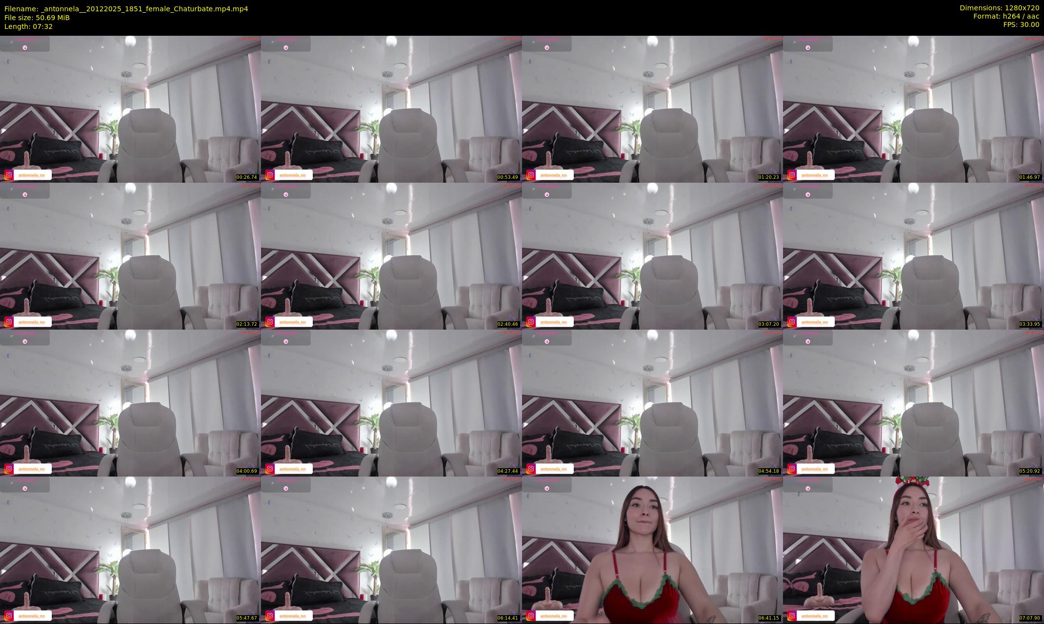 _antonnela_ — 8 minute Chaturbate female cam show recording, 720p, Dec 20, 2025