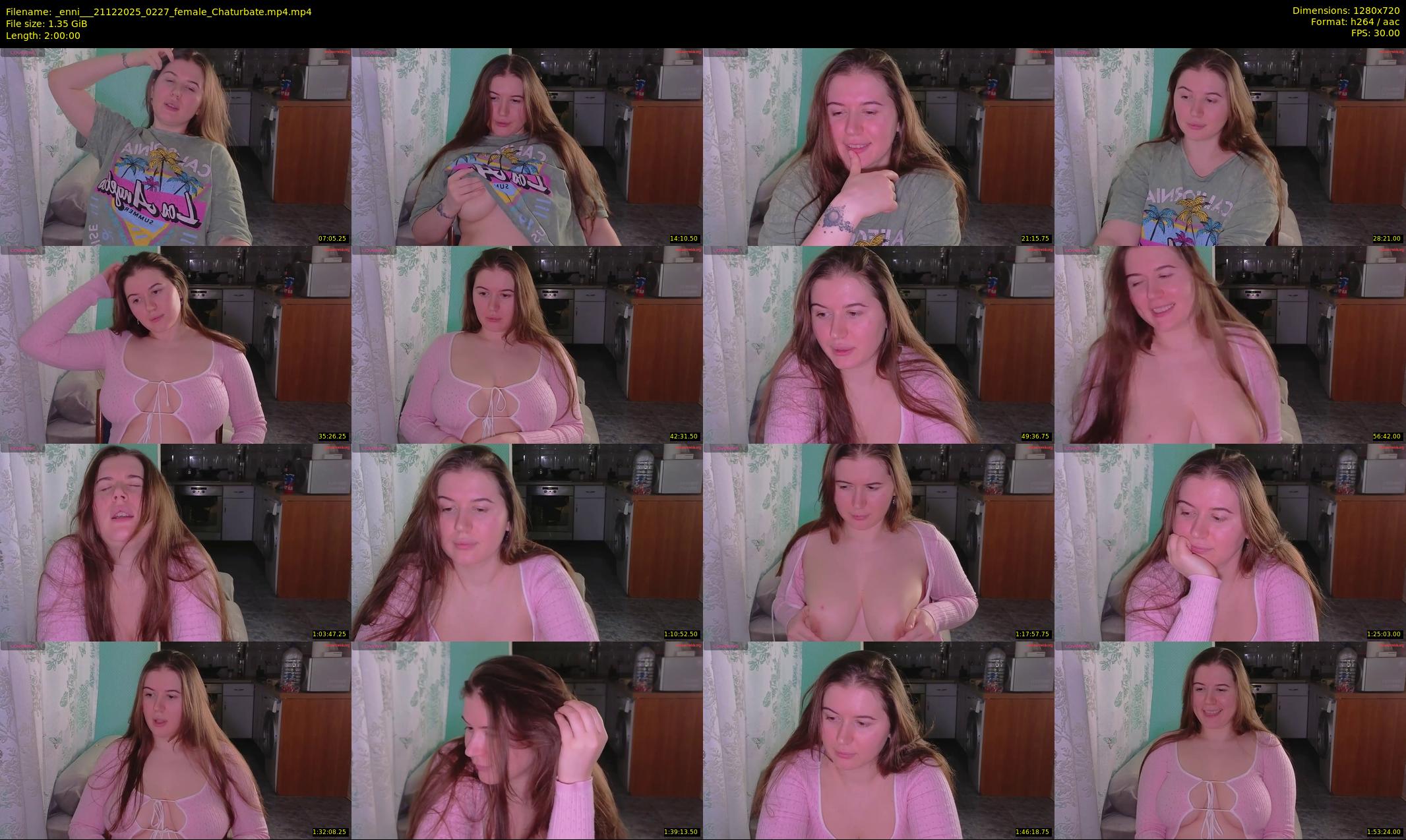 _enni__ — 120 minute Chaturbate female cam show recording, 720p, Dec 21, 2025
