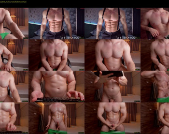 adam_muscle_ — 120 minute Chaturbate male cam show recording, 720p, Dec 21, 2025