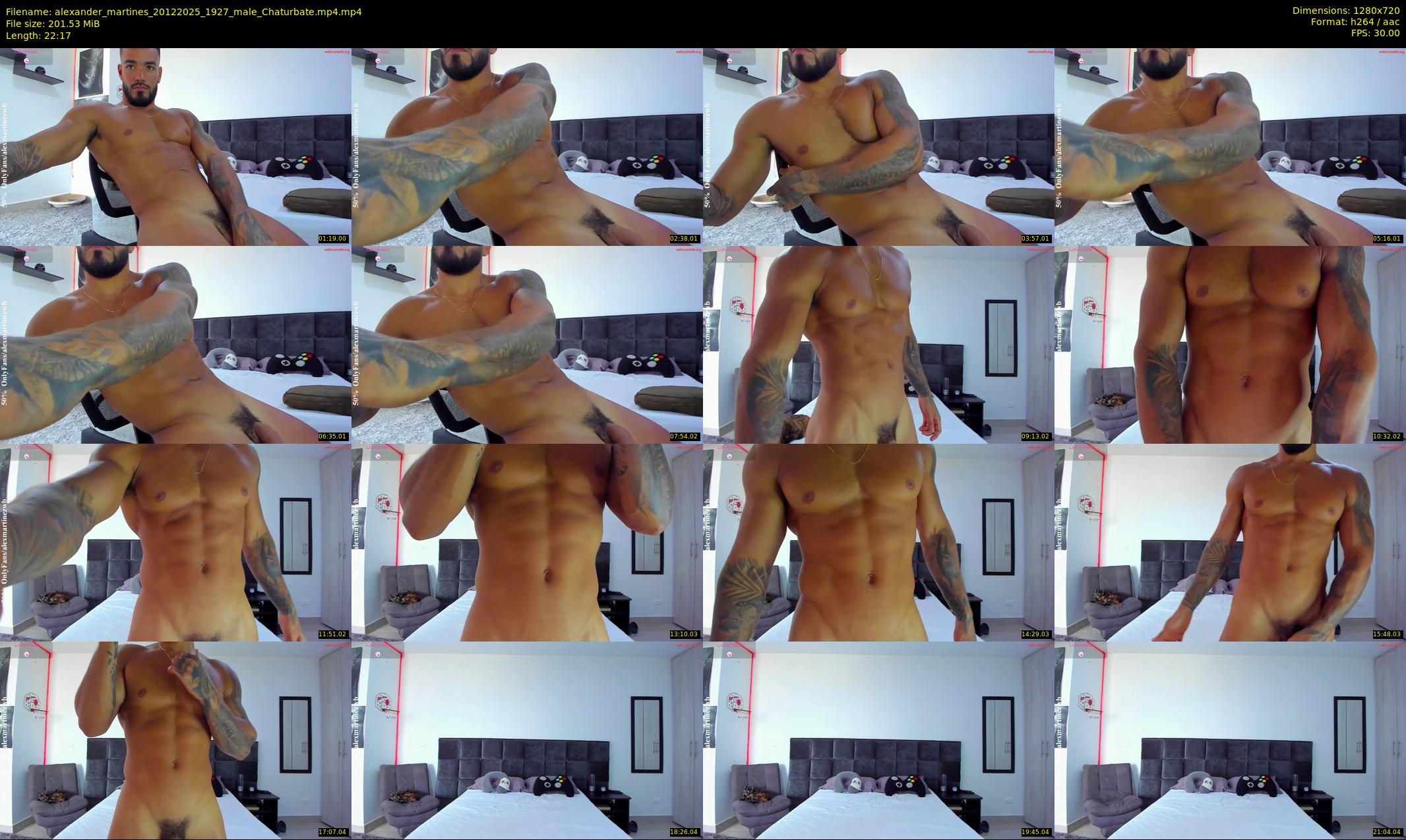 alexander_martines — 23 minute Chaturbate male cam show recording, 720p, Dec 20, 2025