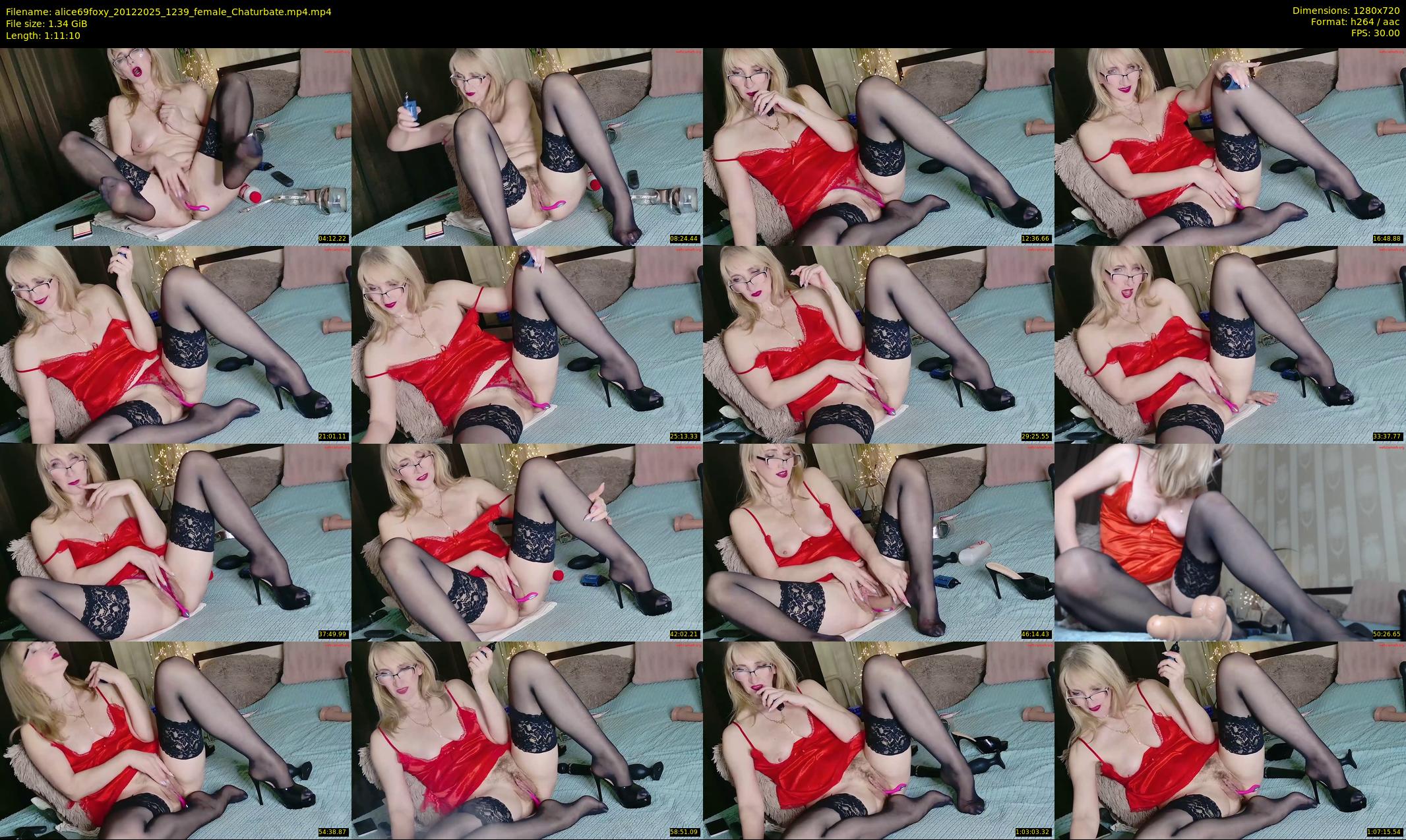 alice69foxy — 72 minute Chaturbate female cam show recording, 720p, Dec 20, 2025