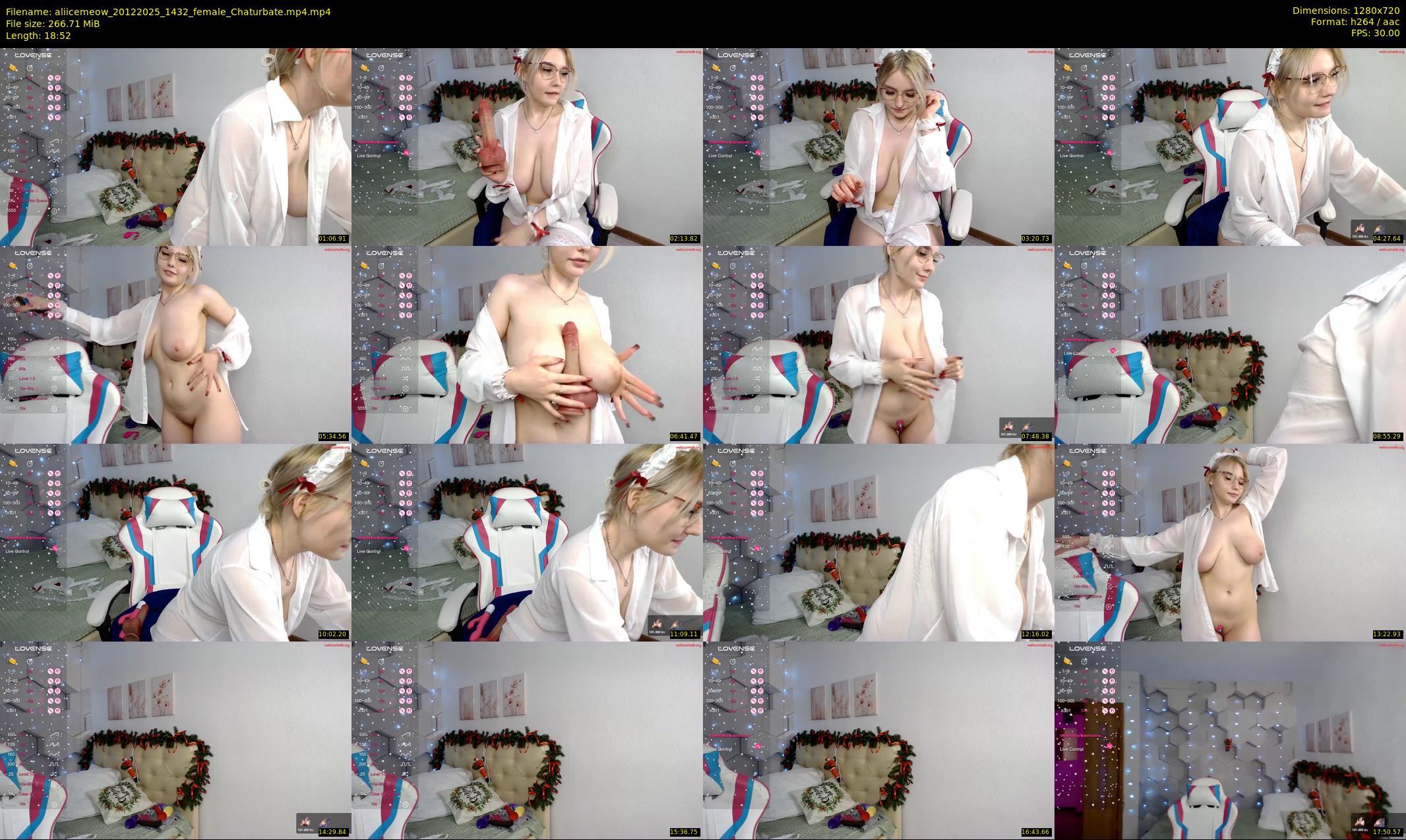 aliicemeow — 19 minute Chaturbate female cam show recording, 720p, Dec 20, 2025