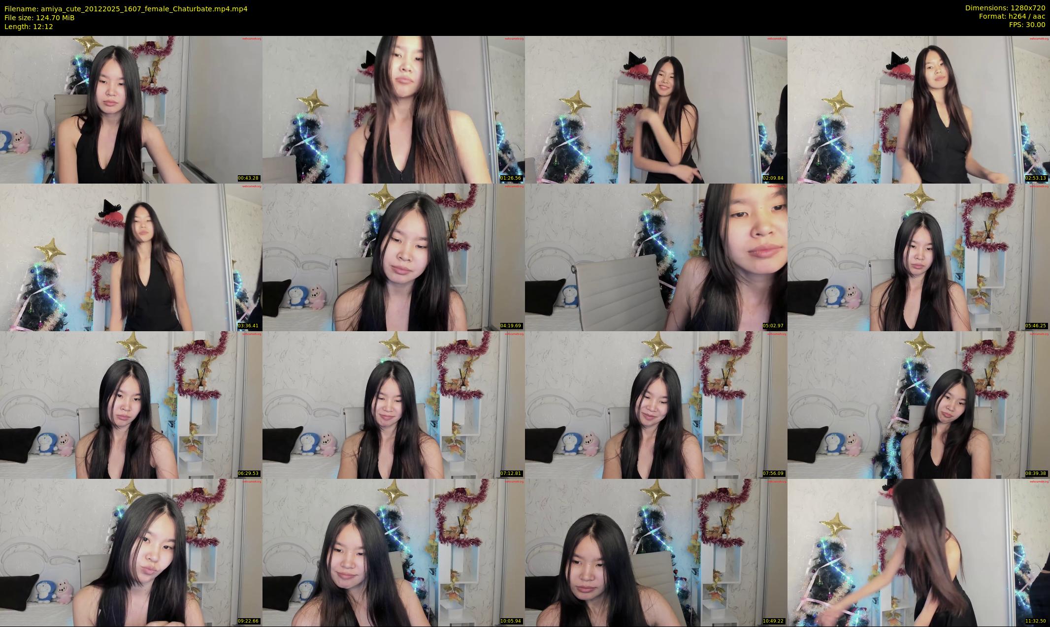 amiya_cute — 13 minute Chaturbate female cam show recording, 720p, Dec 20, 2025