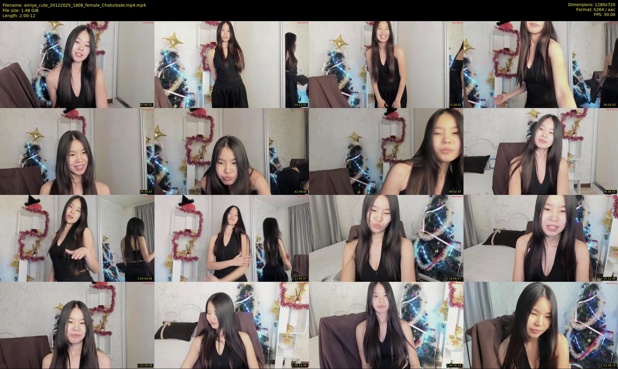amiya_cute — 121 minute Chaturbate female cam show recording, 720p, Dec 20, 2025