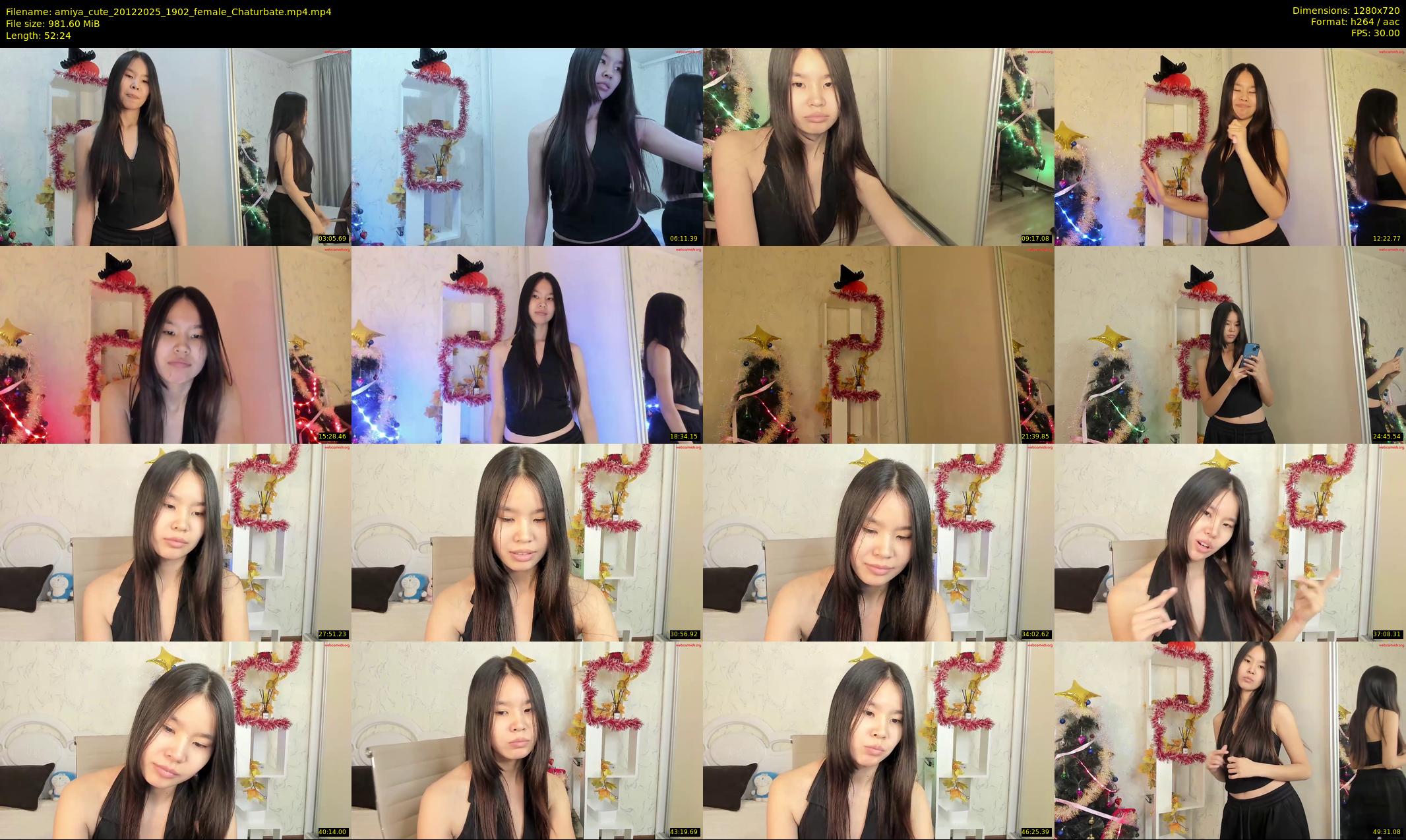 amiya_cute — 53 minute Chaturbate female cam show recording, 720p, Dec 20, 2025
