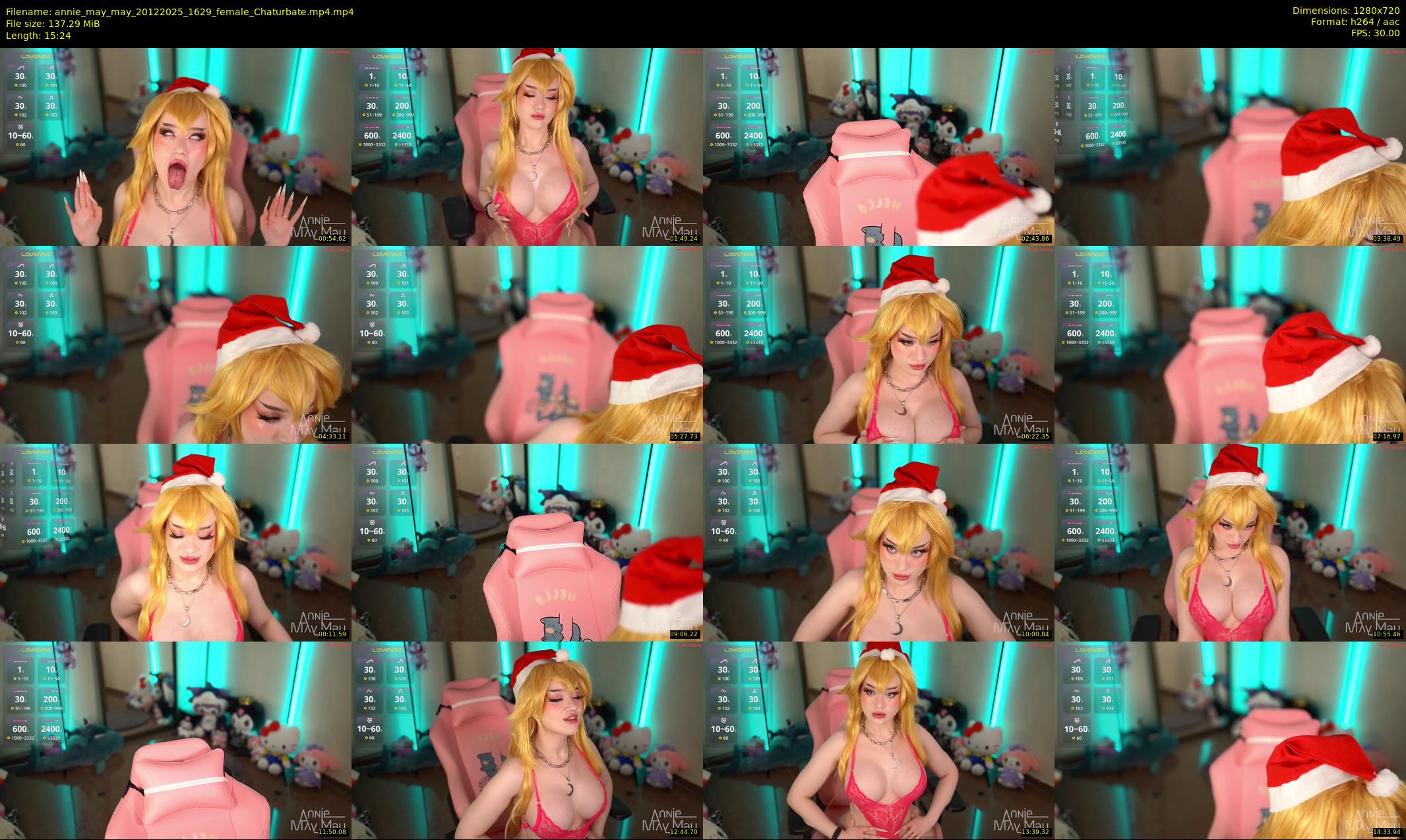 annie_may_may — 16 minute Chaturbate female cam show recording, 720p, Dec 20, 2025