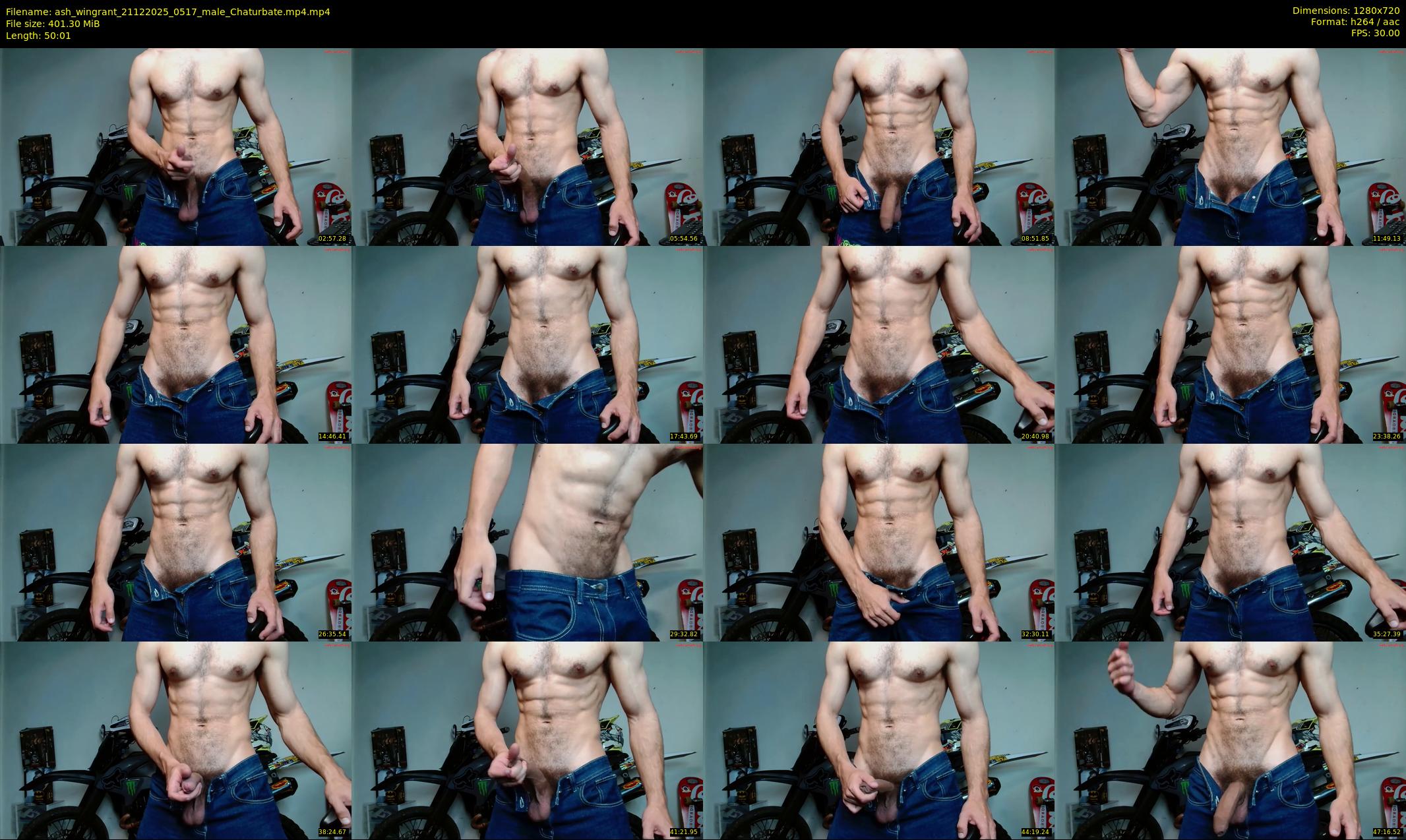 ash_wingrant — 51 minute Chaturbate male cam show recording, 720p, Dec 21, 2025