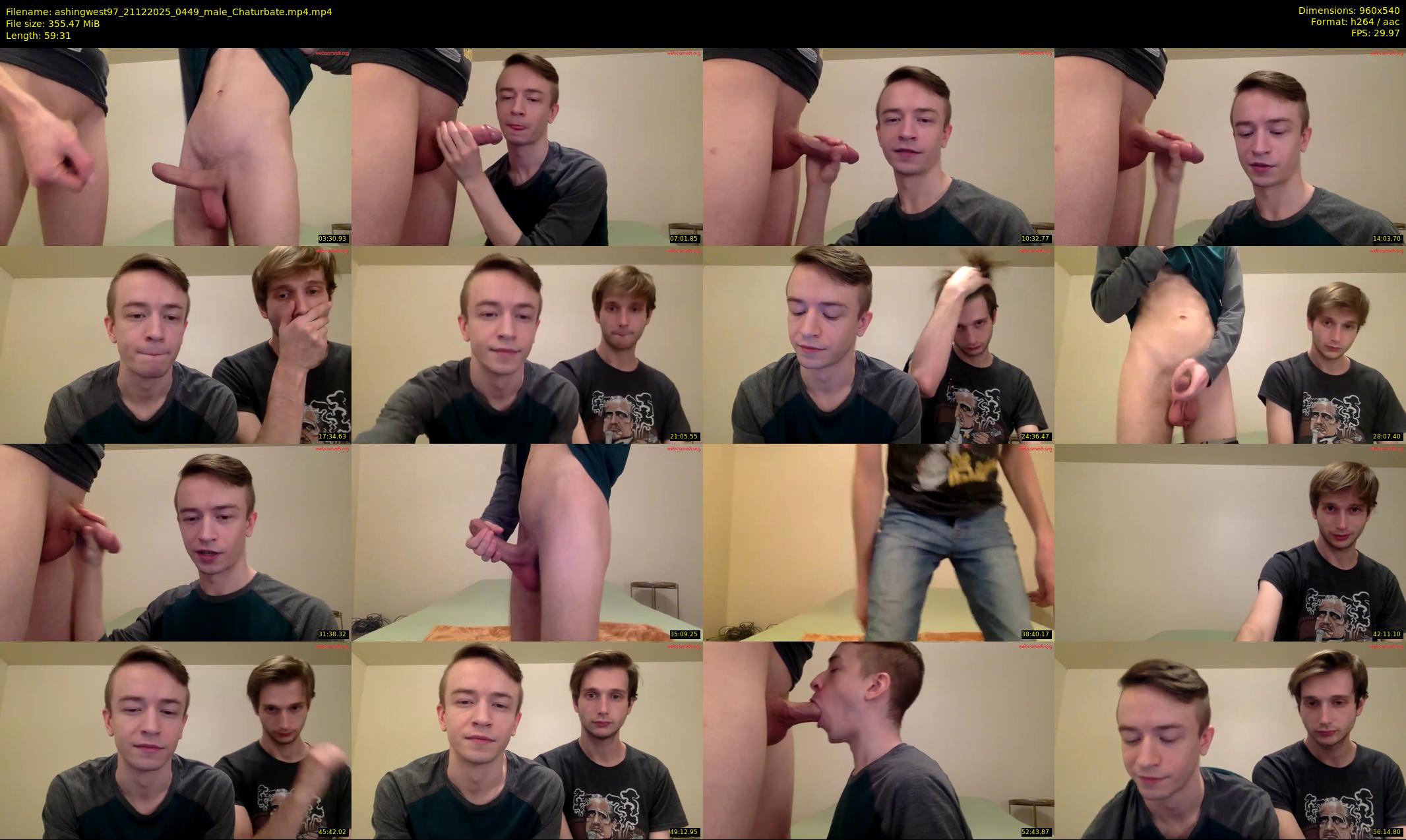 ashingwest97 — 60 minute Chaturbate male cam show recording, 480p, Dec 21, 2025