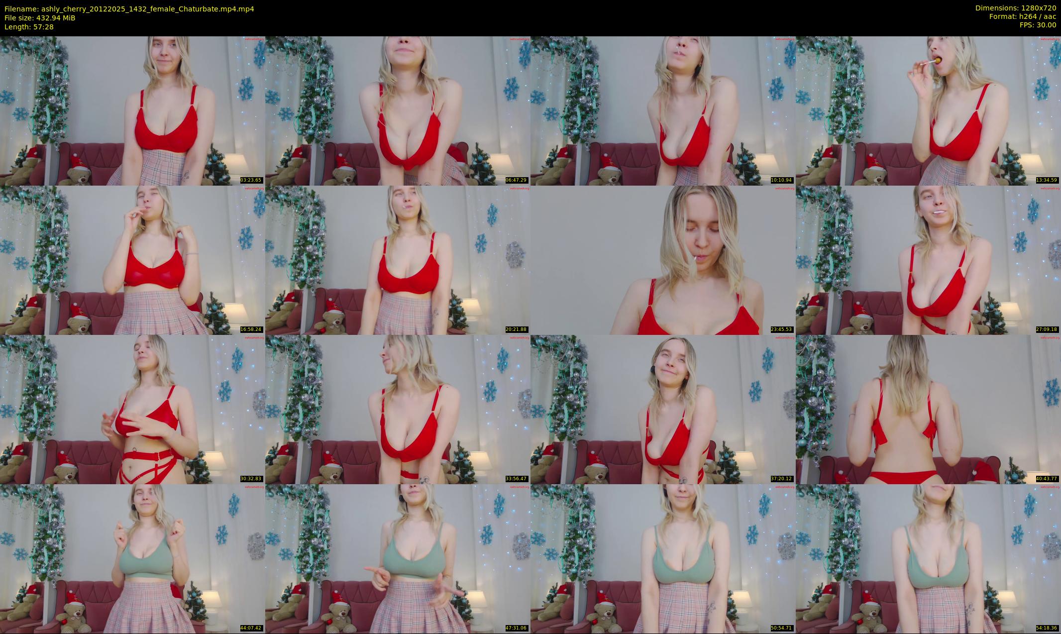 ashly_cherry — 58 minute Chaturbate female cam show recording, 720p, Dec 20, 2025