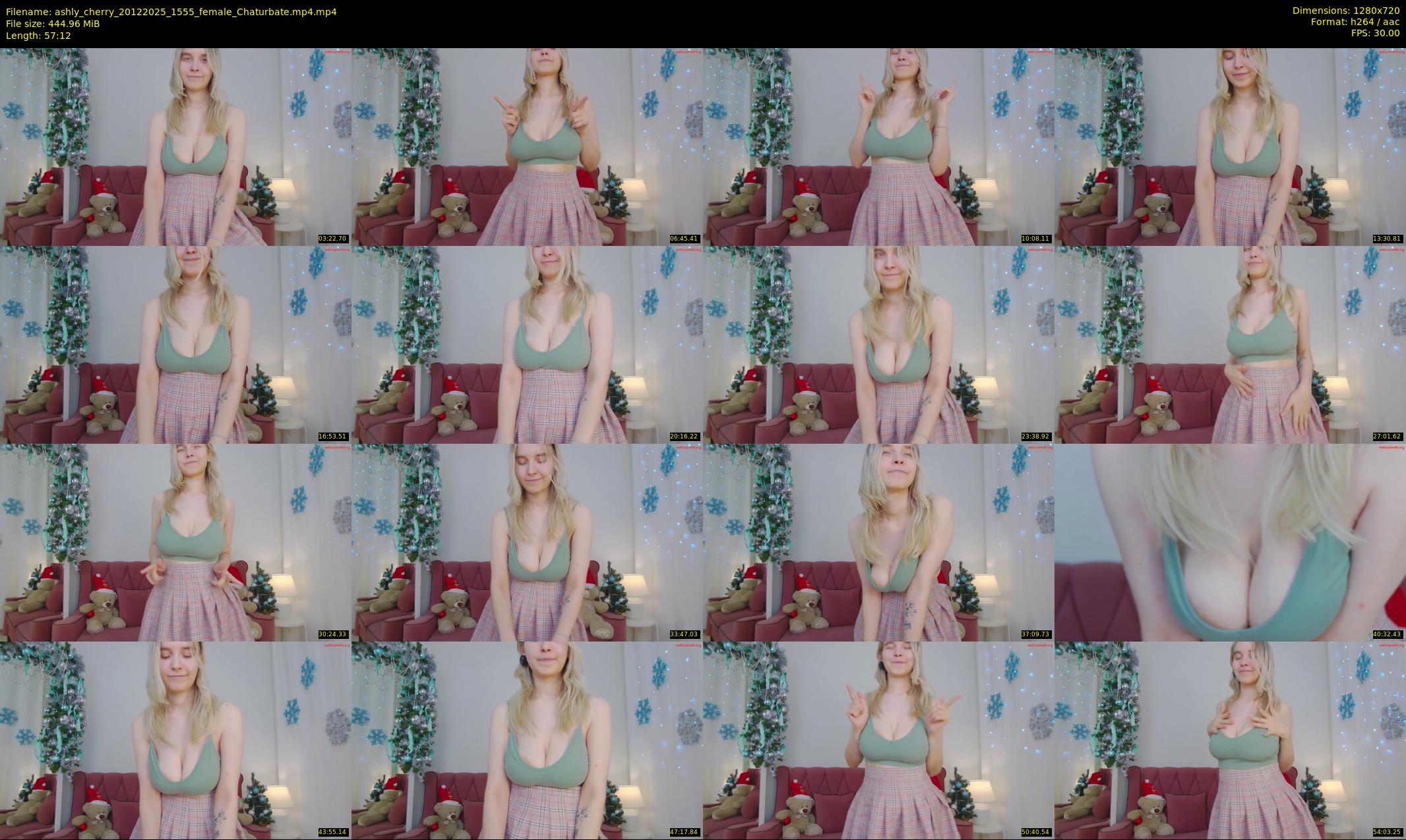 ashly_cherry — 58 minute Chaturbate female cam show recording, 720p, Dec 20, 2025
