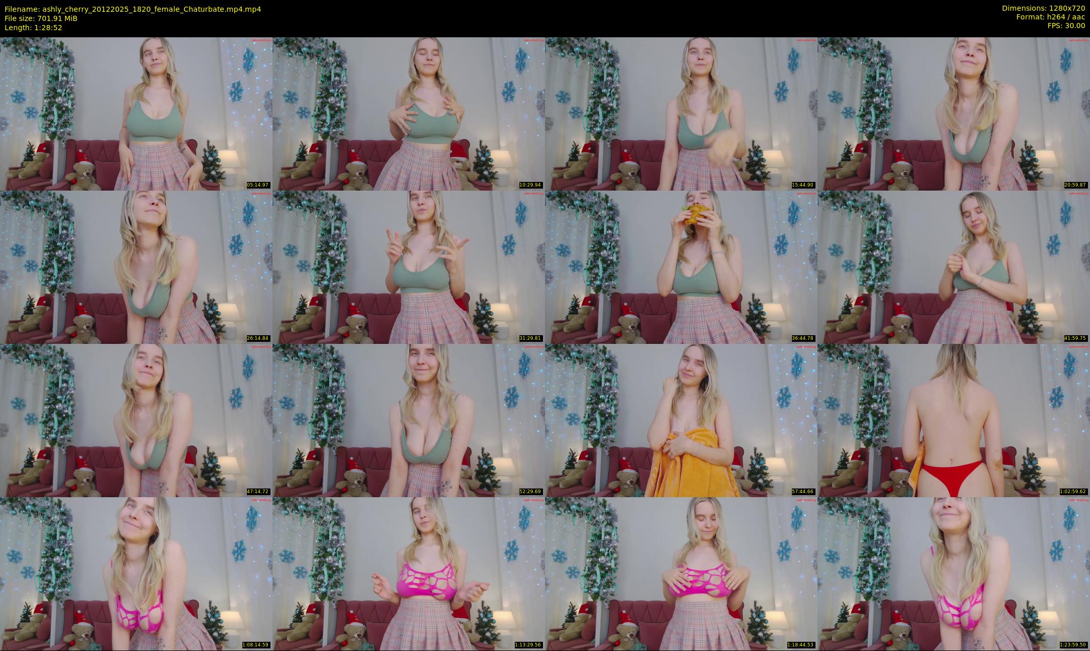ashly_cherry — 89 minute Chaturbate female cam show recording, 720p, Dec 20, 2025