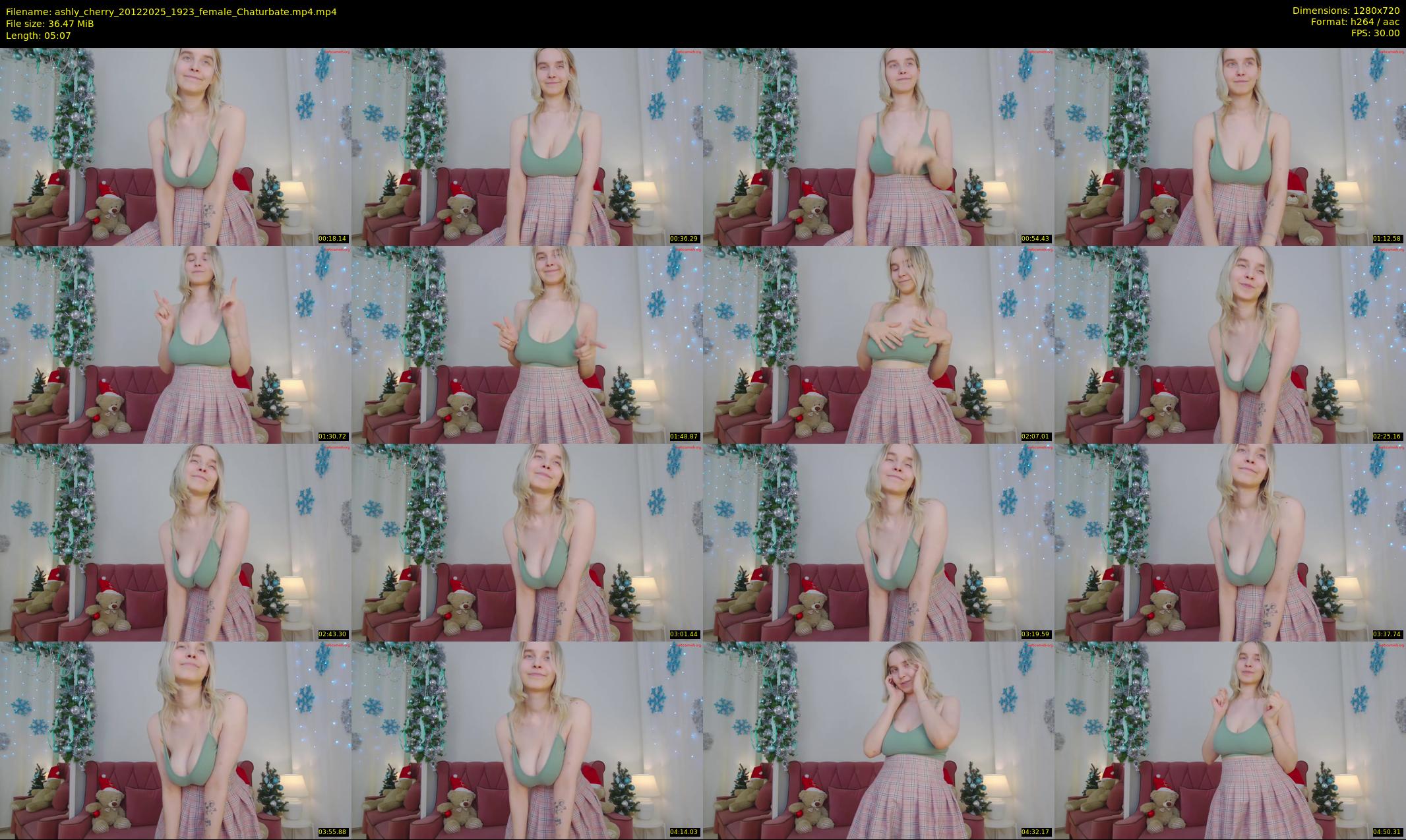 ashly_cherry — 6 minute Chaturbate female cam show recording, 720p, Dec 20, 2025