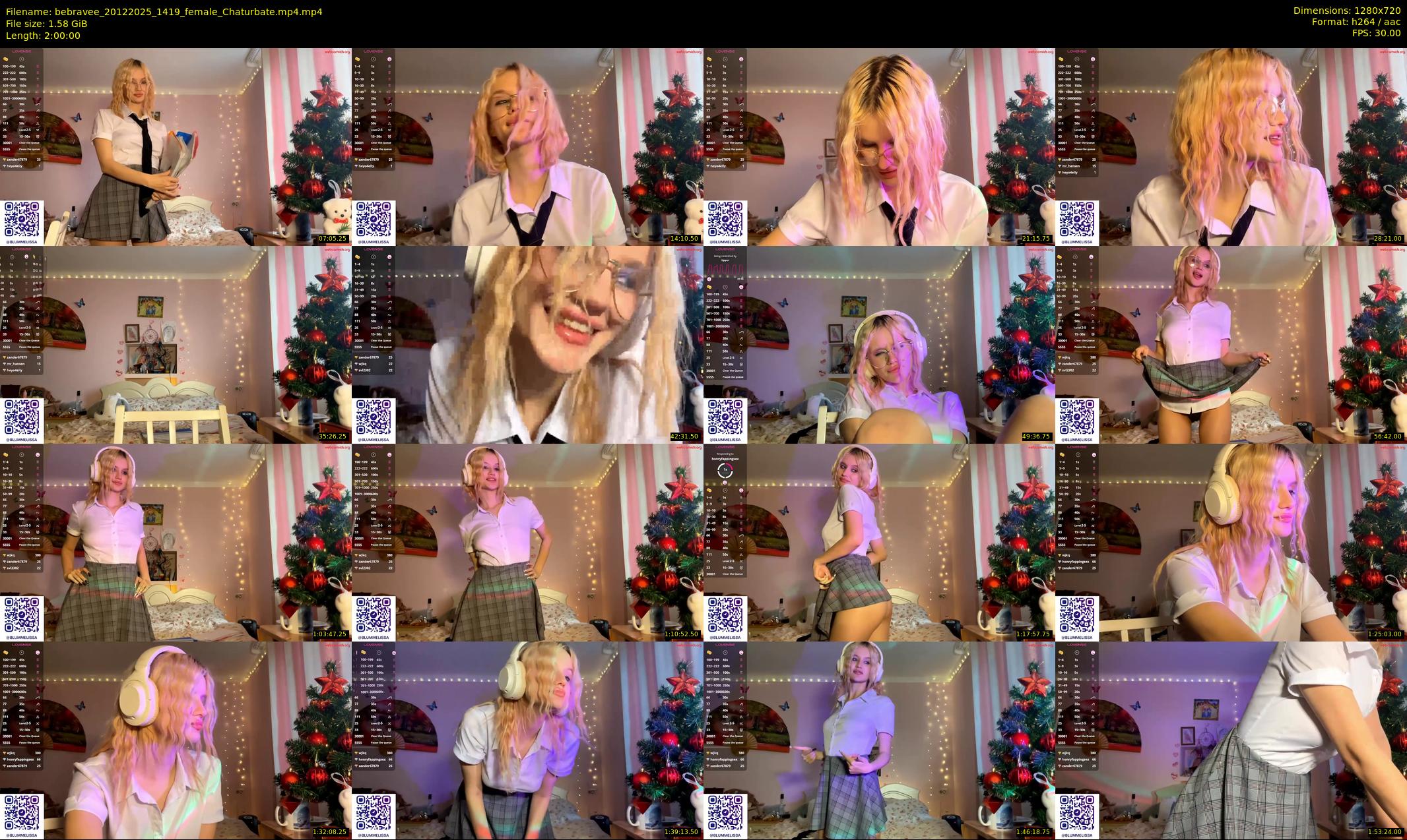 bebravee — 120 minute Chaturbate female cam show recording, 720p, Dec 20, 2025