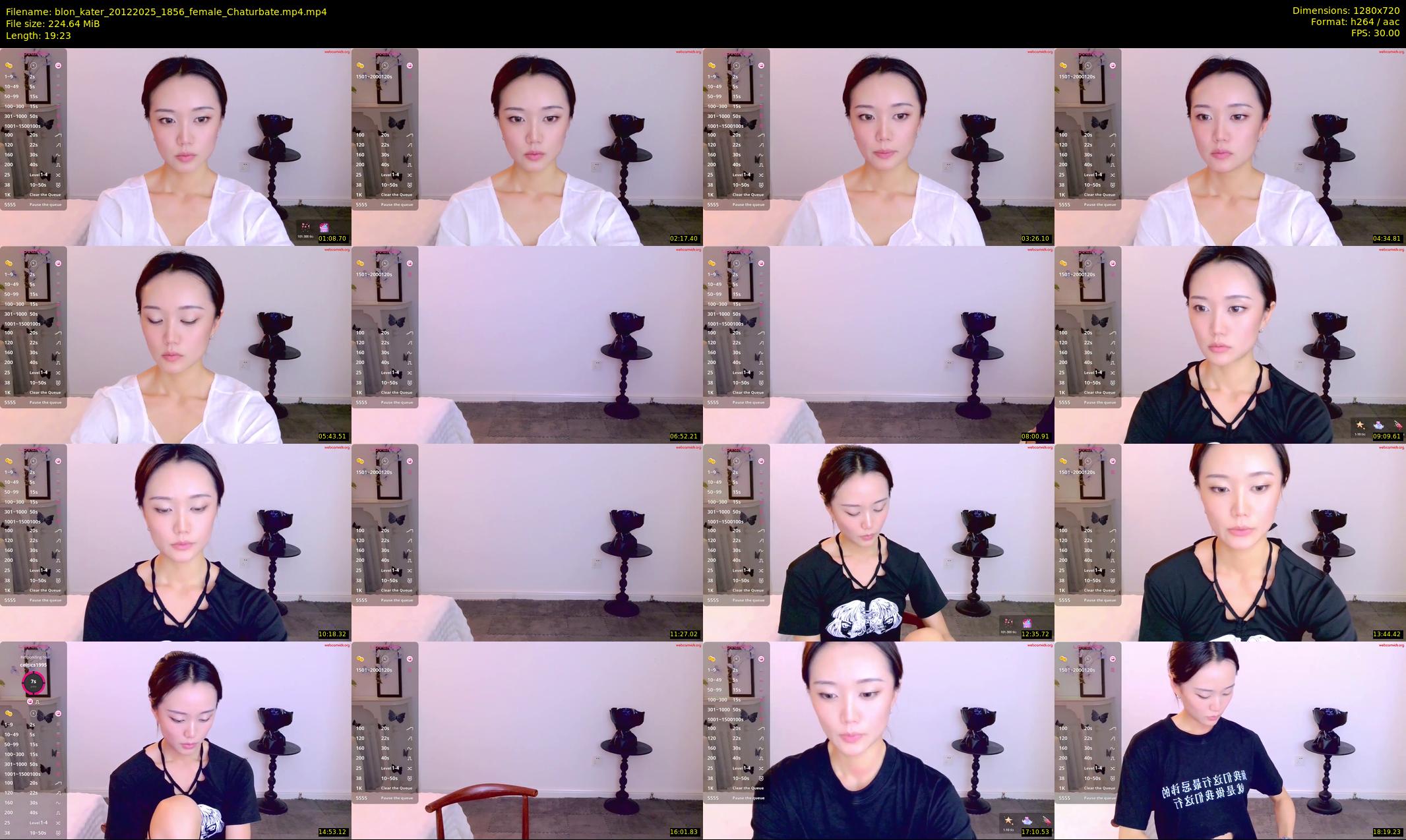 blon_kater — 20 minute Chaturbate female cam show recording, 720p, Dec 20, 2025
