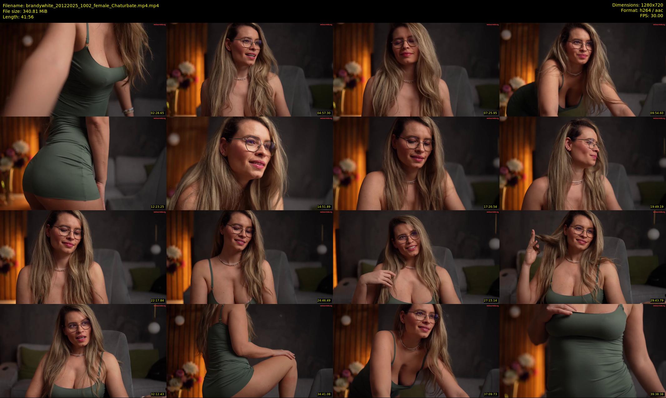 brandywhite — 42 minute Chaturbate female cam show recording, 720p, Dec 20, 2025