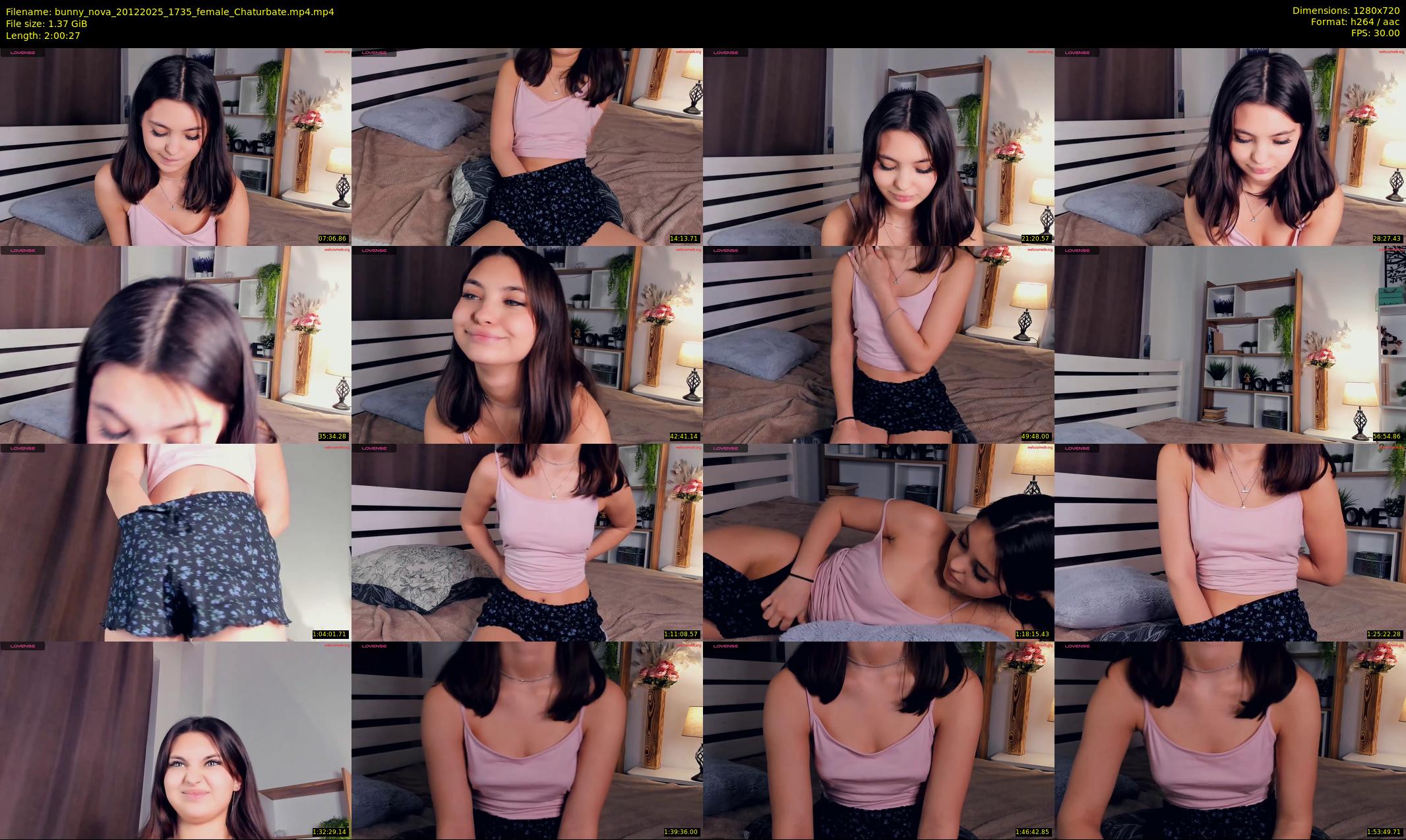bunny_nova — 121 minute Chaturbate female cam show recording, 720p, Dec 20, 2025