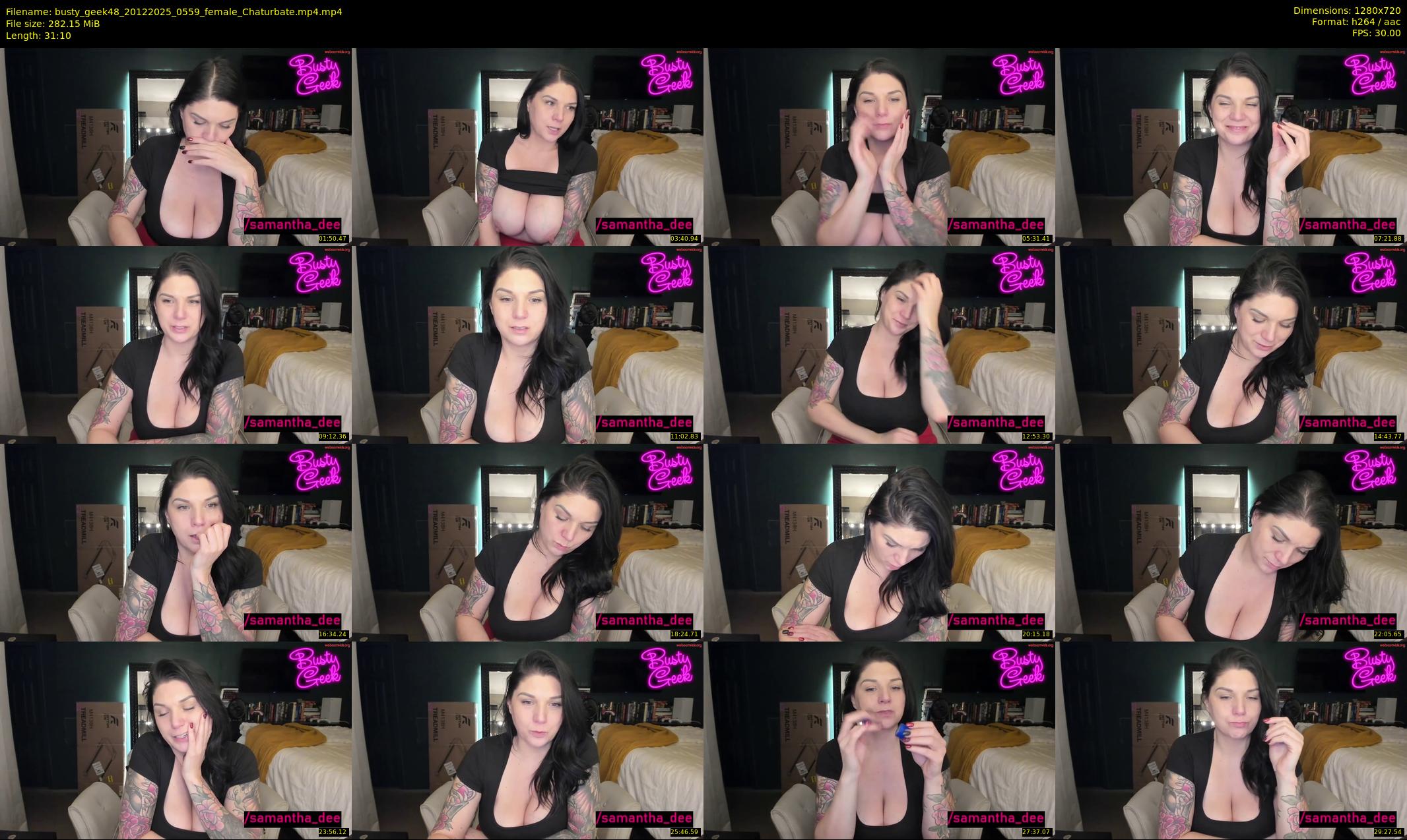 busty_geek48 — 32 minute Chaturbate female cam show recording, 720p, Dec 20, 2025