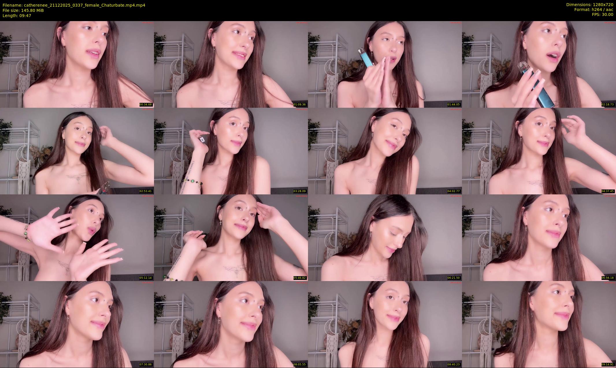 catherenee — 10 minute Chaturbate female cam show recording, 720p, Dec 21, 2025