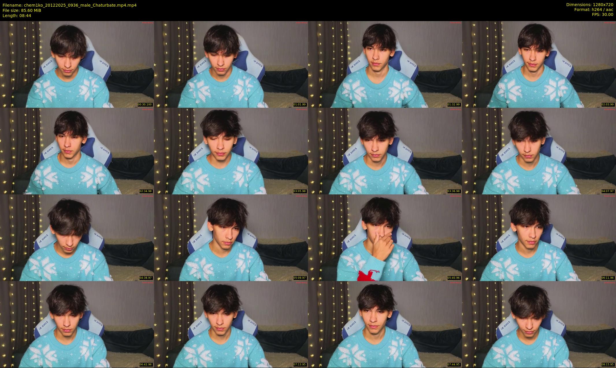 chem1ko — 9 minute Chaturbate male cam show recording, 720p, Dec 20, 2025