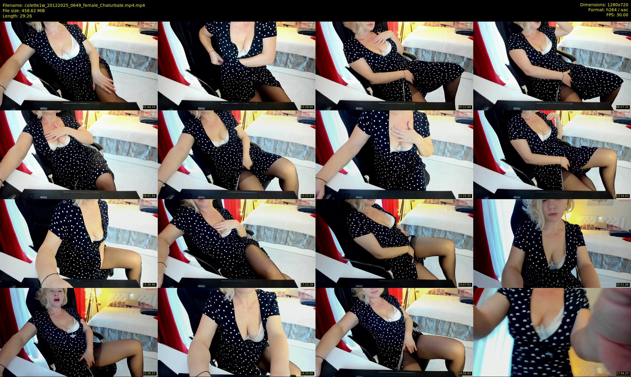 colette1w — 30 minute Chaturbate female cam show recording, 720p, Dec 20, 2025