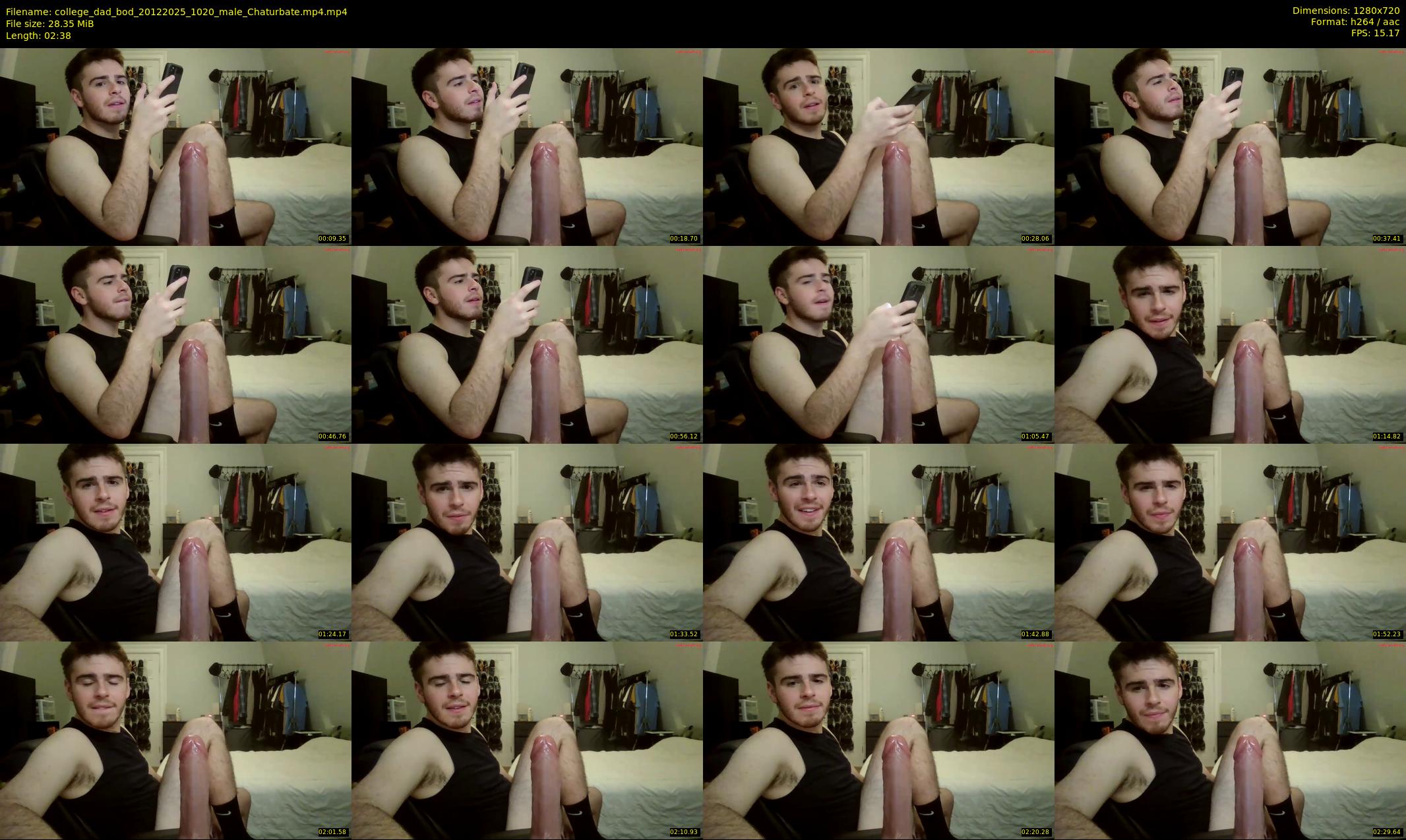 college_dad_bod — 3 minute Chaturbate male cam show recording, 720p, Dec 20, 2025