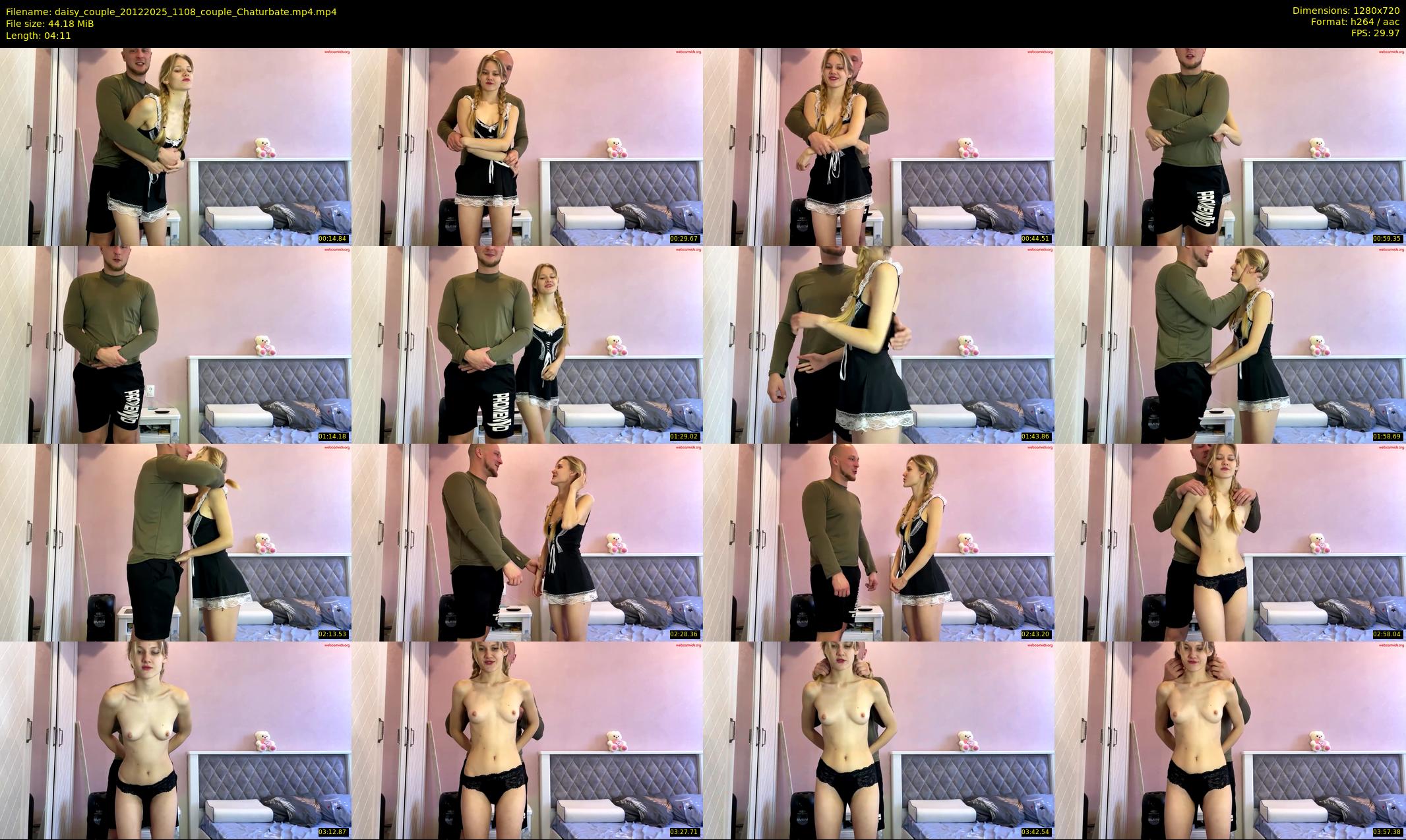 daisy_couple — 5 minute Chaturbate couple cam show recording, 720p, Dec 20, 2025